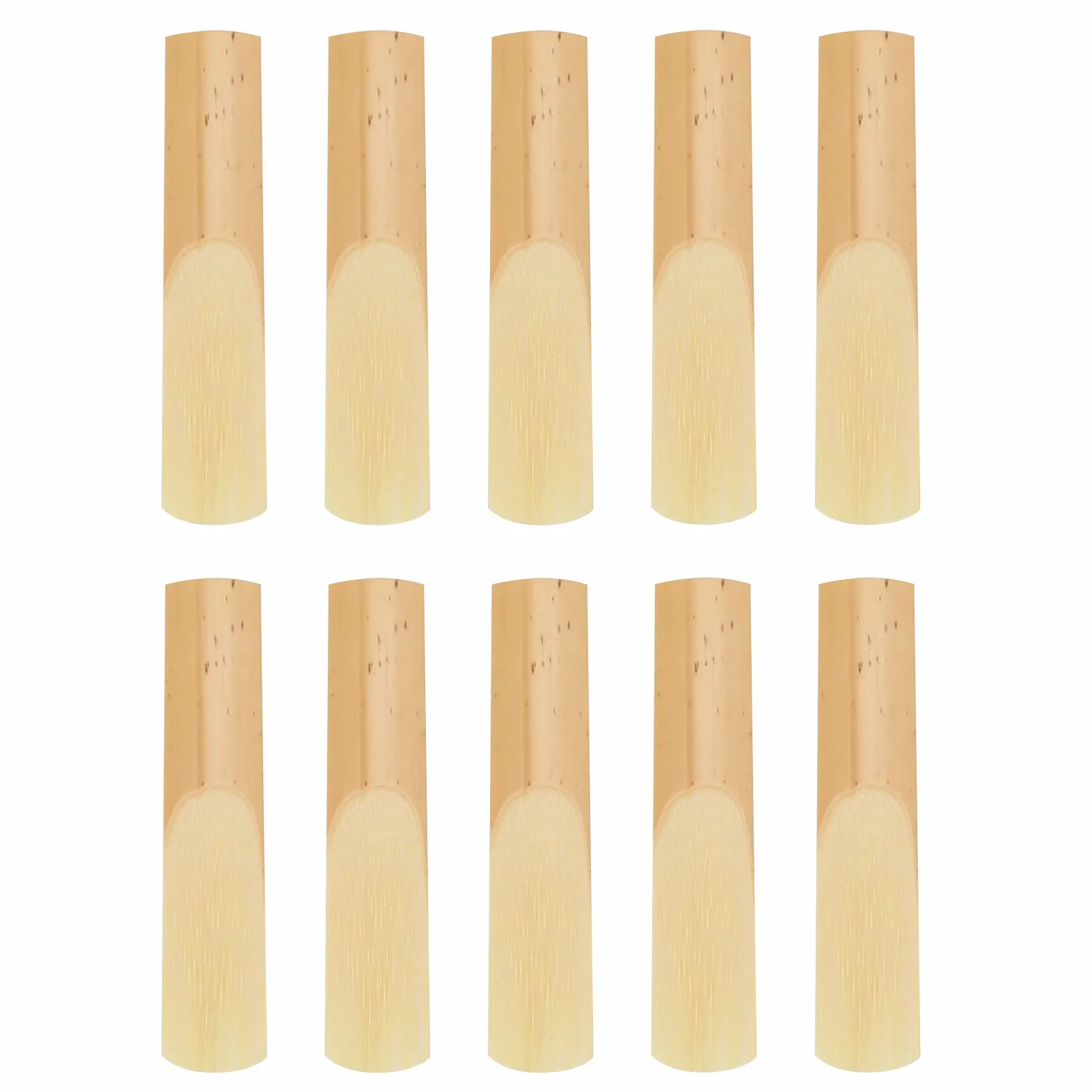 10 sztuk Tenor saksofon wiklinowy instrument muzyczny akcesoria Sax z plastikową osłoną ochronną drewniane instrumenty wymiana instrumentów dla studentów początkujący nauczyciele kolor drewna