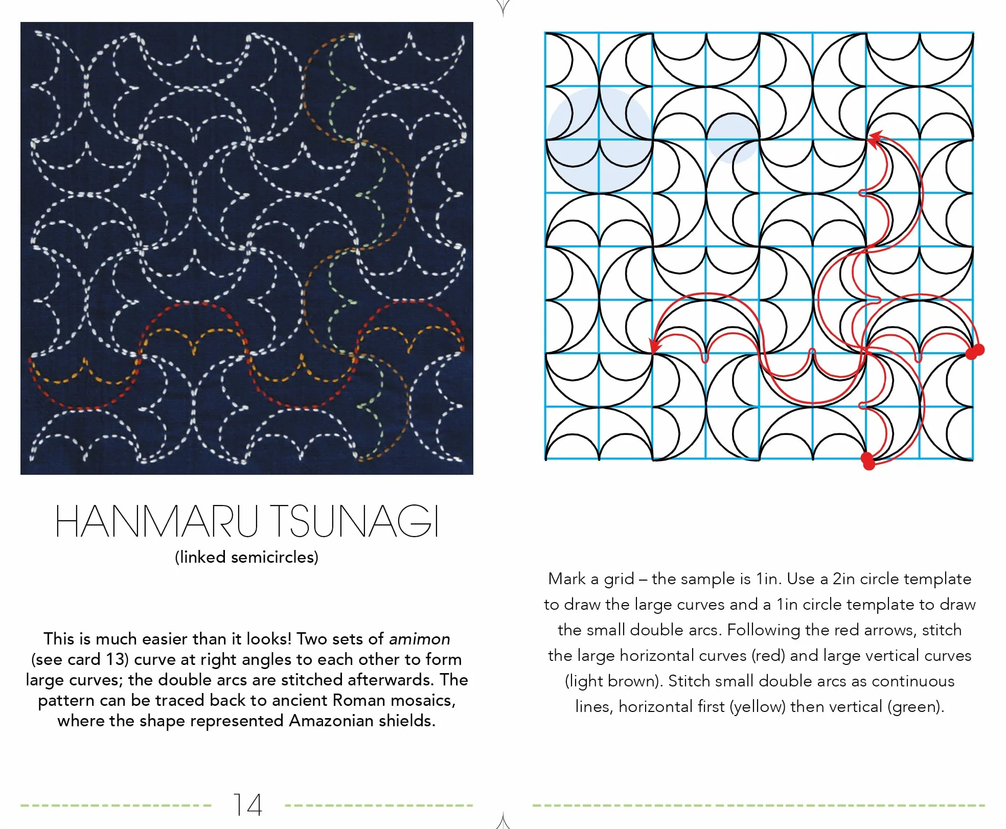 The Ultimate Sashiko Card Deck: Patterns, Techniques and Inspiration in 52 Cards