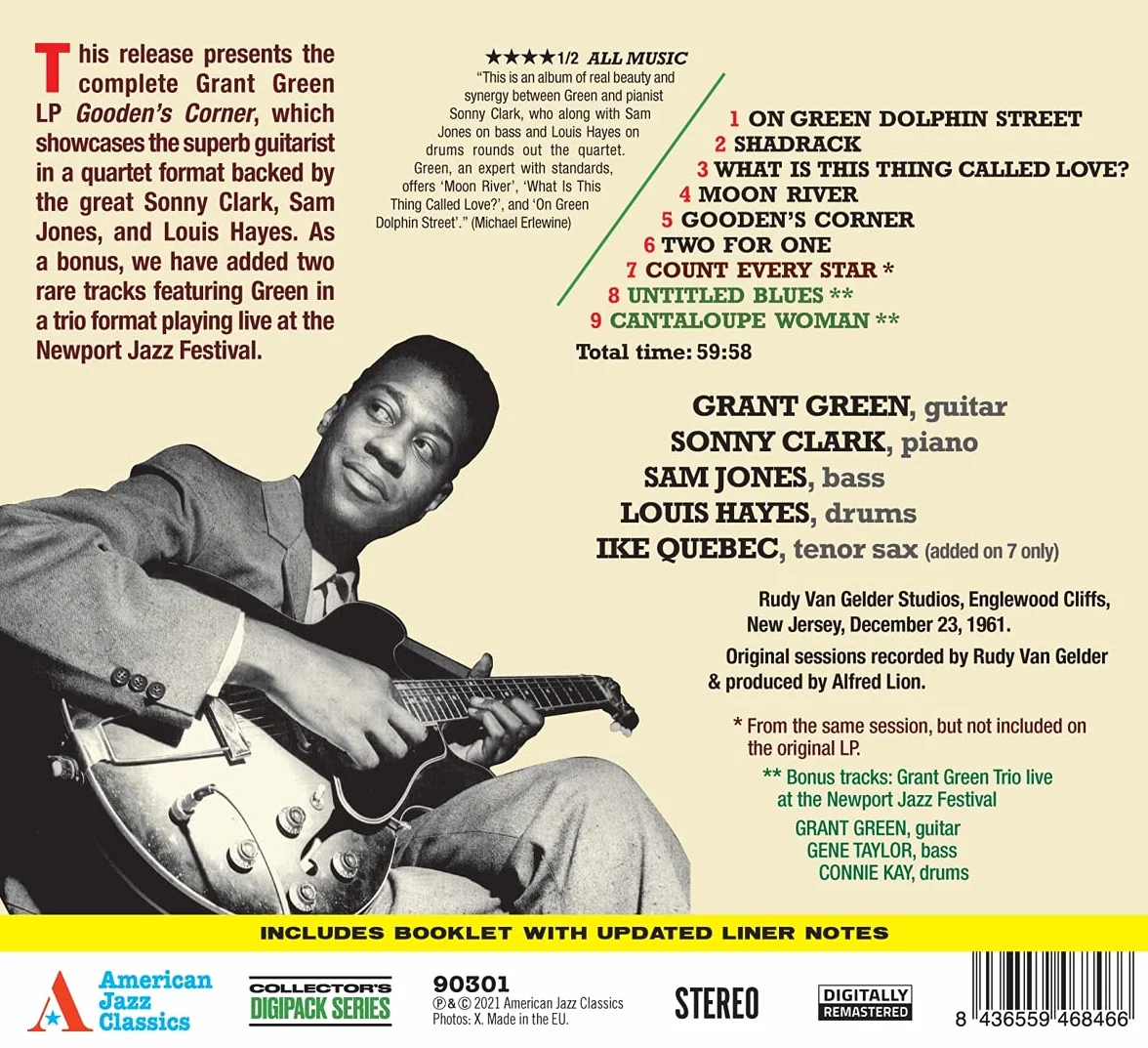 Gooden'S Corner (+ 3 Bonus Tracks) (Digipack)