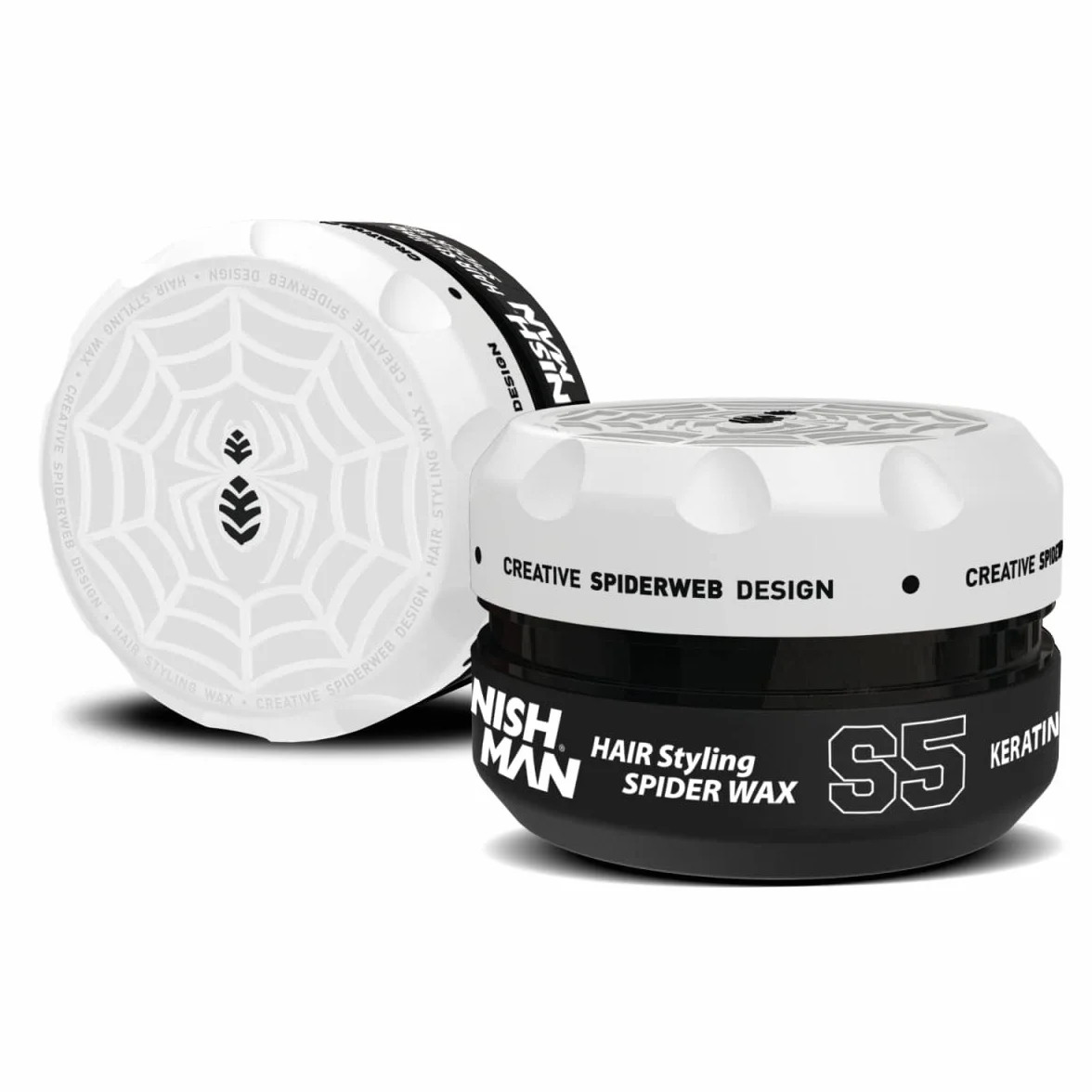 NISHMAN Wosk Aqua Spider S5 Keratin White 150g