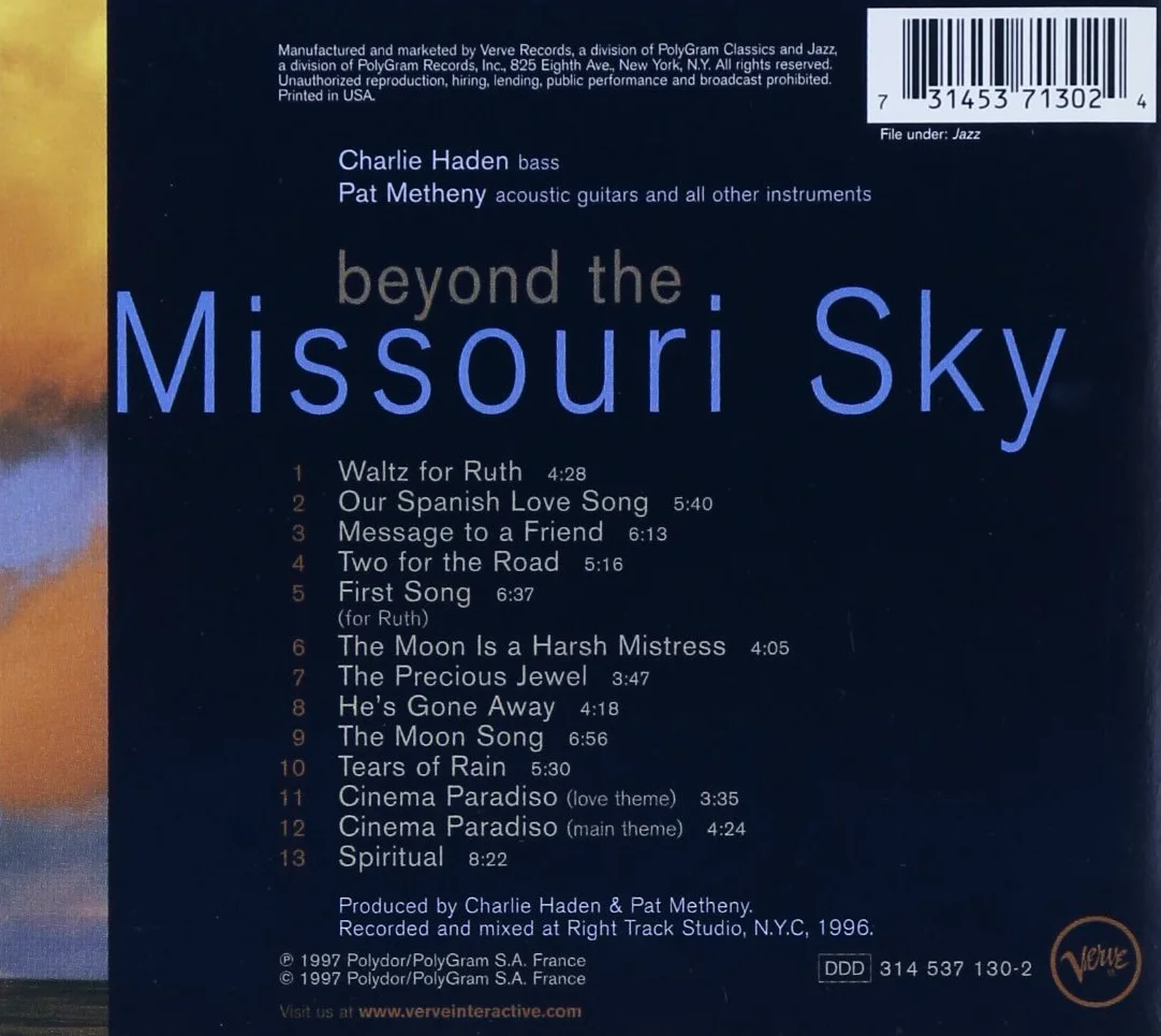 Beyond The Missouri Sky