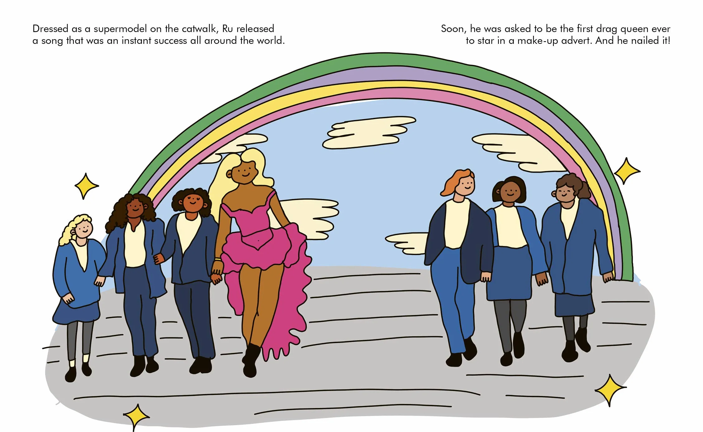 Little People Big Dreams RuPaul /anglais: Volume 61