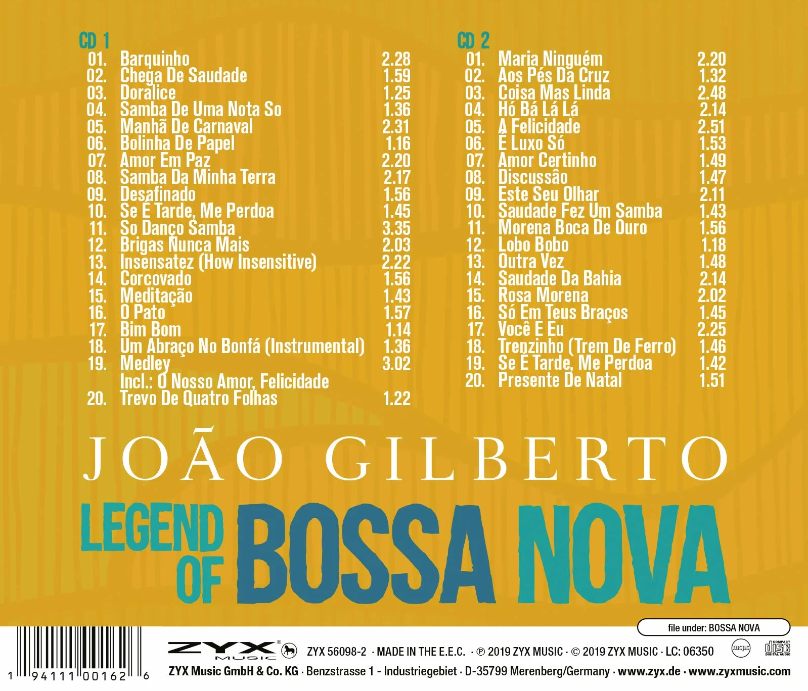 Legend Of Bossa Nova