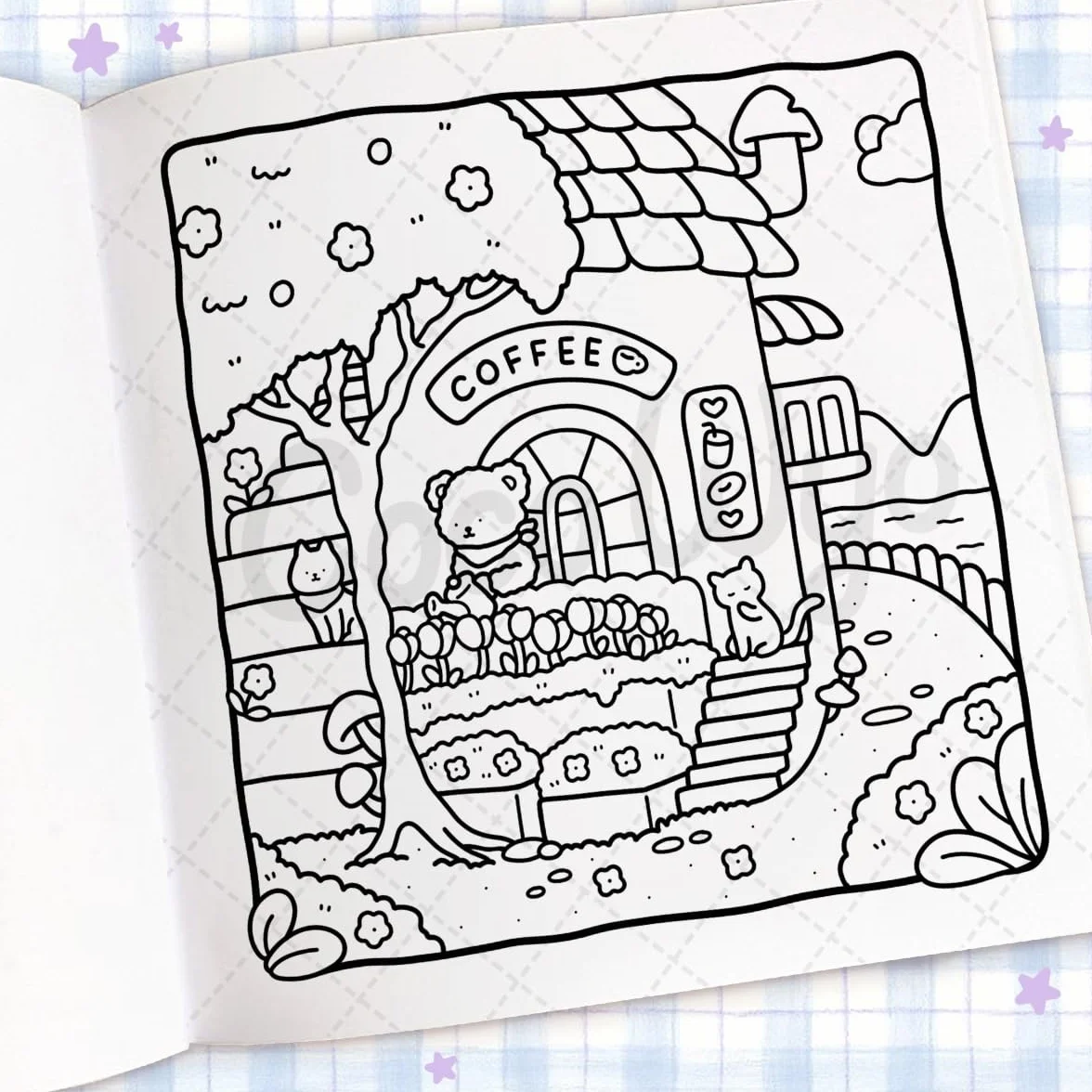 Cozy Corner: A Calm and Comforting Colouring Book