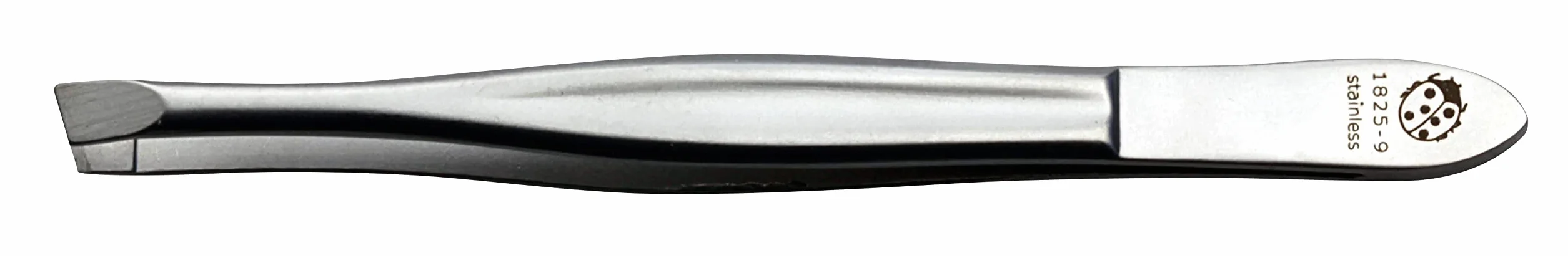 Sonnenschein by Hans Kniebes Pęseta skośna – model matowy – 8 cm – pęseta ze stali nierdzewnej