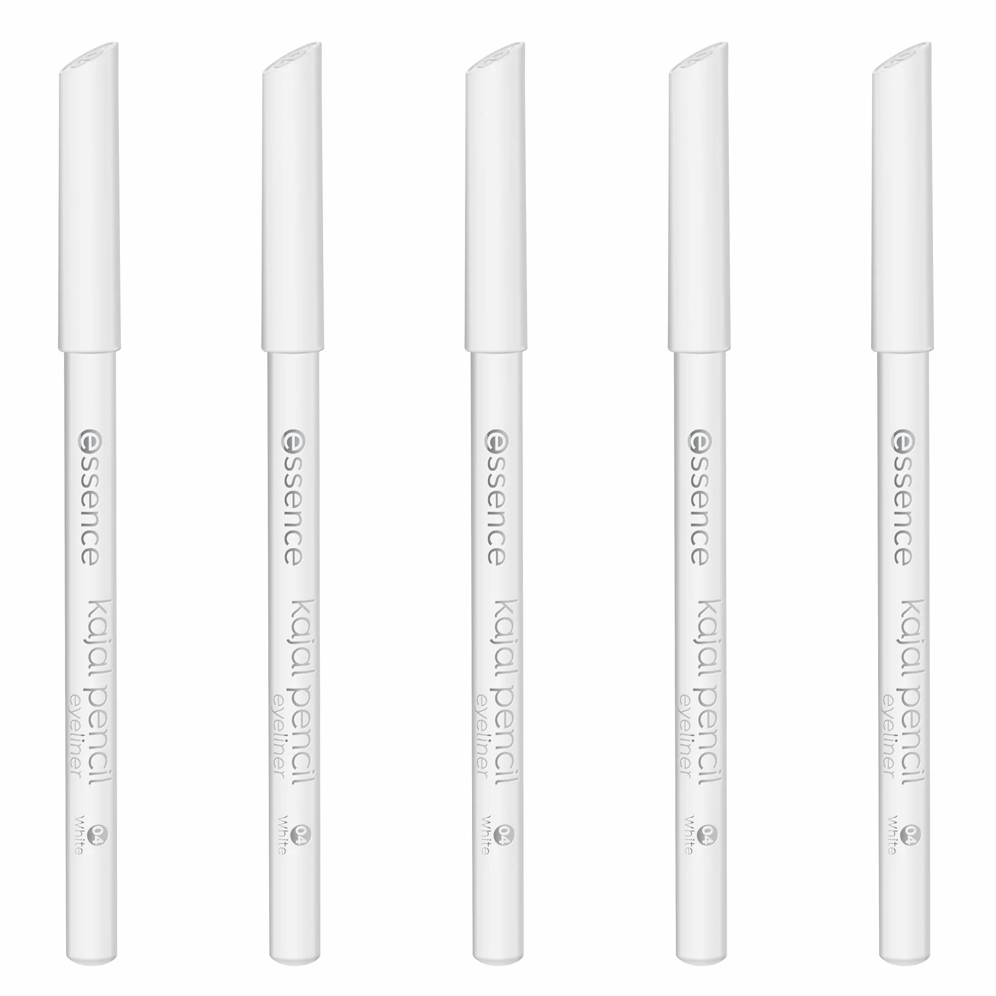 essence kajal pencil 04 biały długotrwały wegański 5 x 1 g