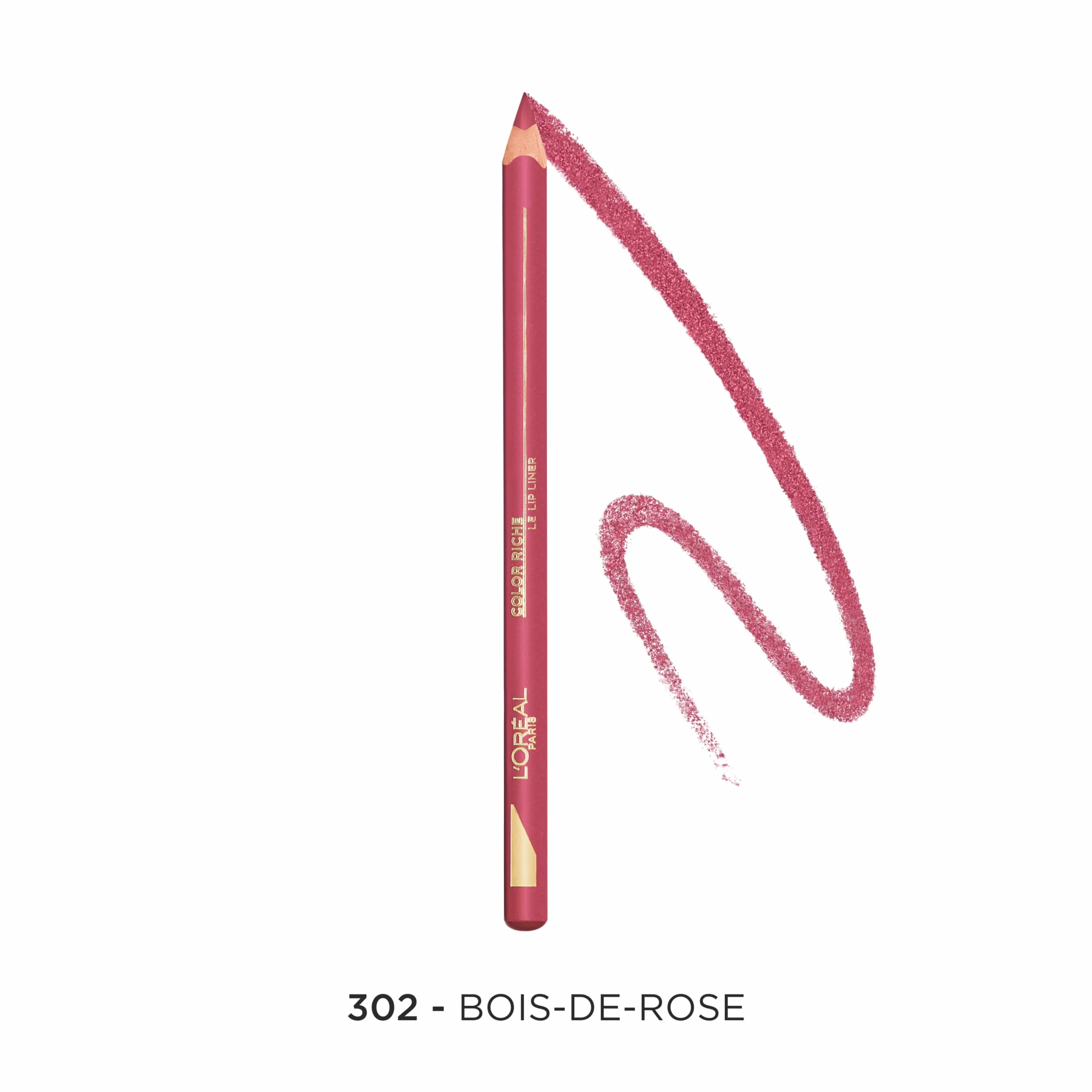 L'OREAL PARIS COLOR RICHE Lip Liner do ust Konturówka do ust 302 Bois De Rose