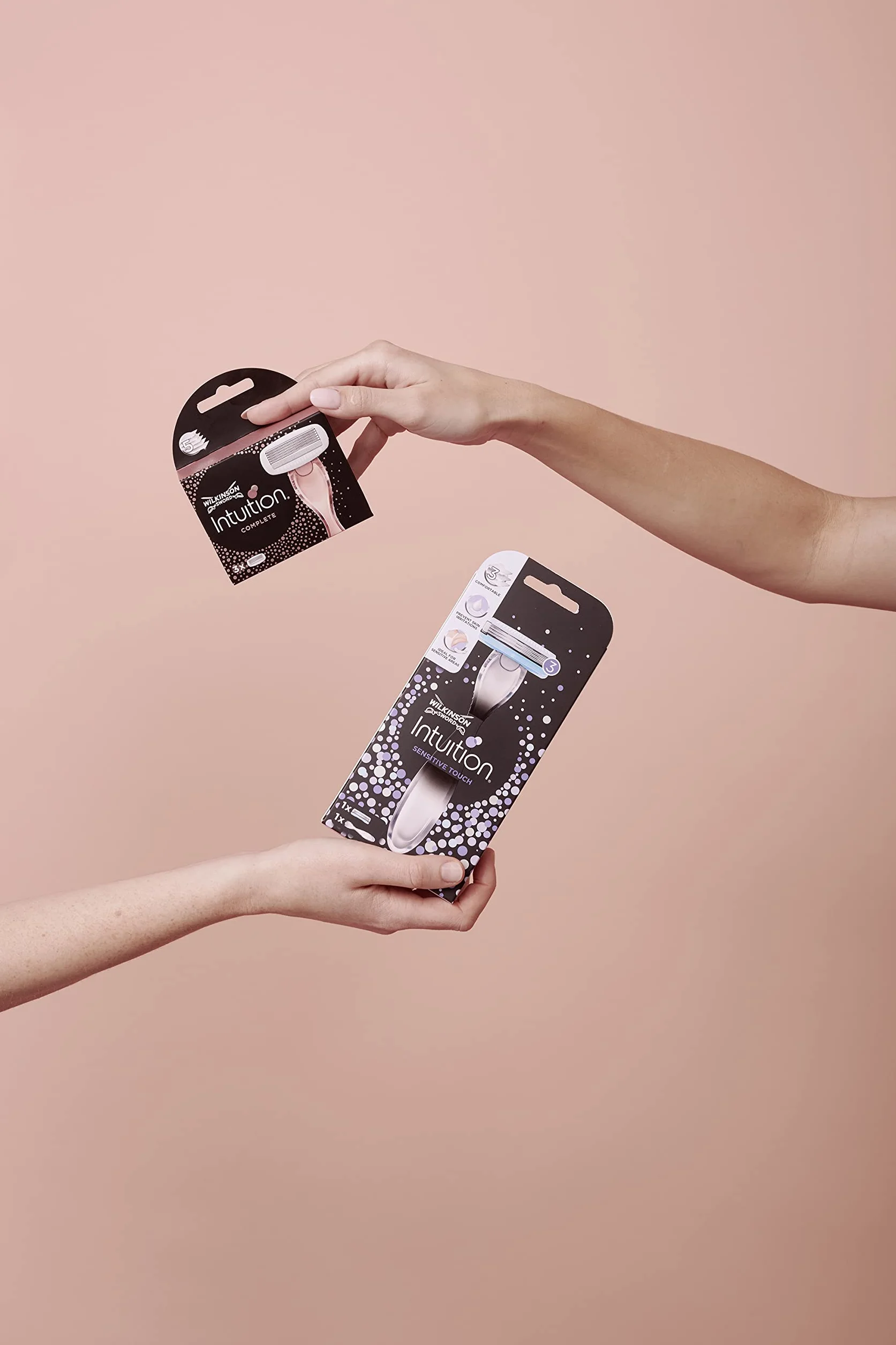 Wilkinson Sword Intuition Sensitive Touch 4 Zapasowe Ostrza 3 Ostrzami Zamiennik Do Maszynki