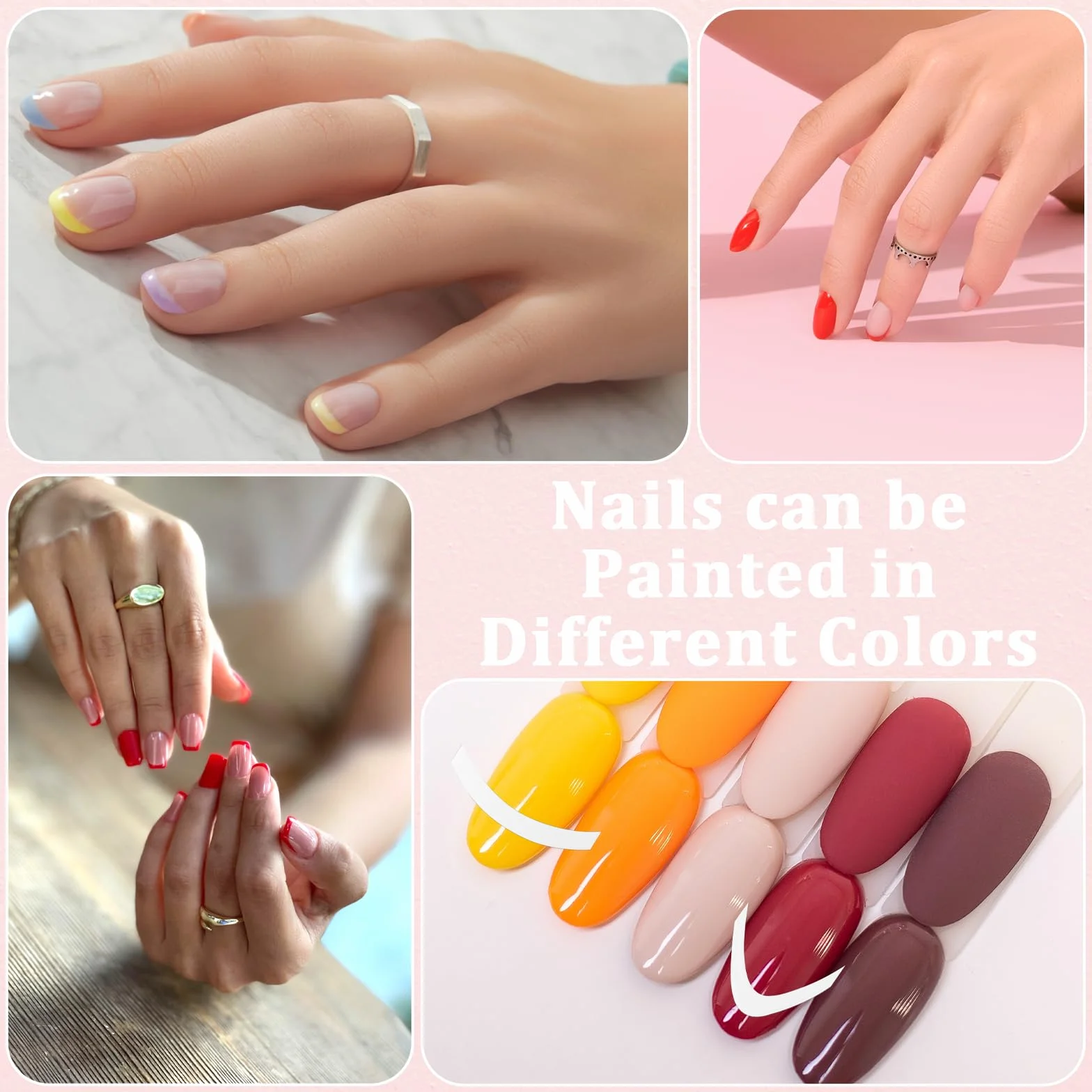 Szablony do manicure 3 styl francuski naklejki na paznokcie półksiężyc