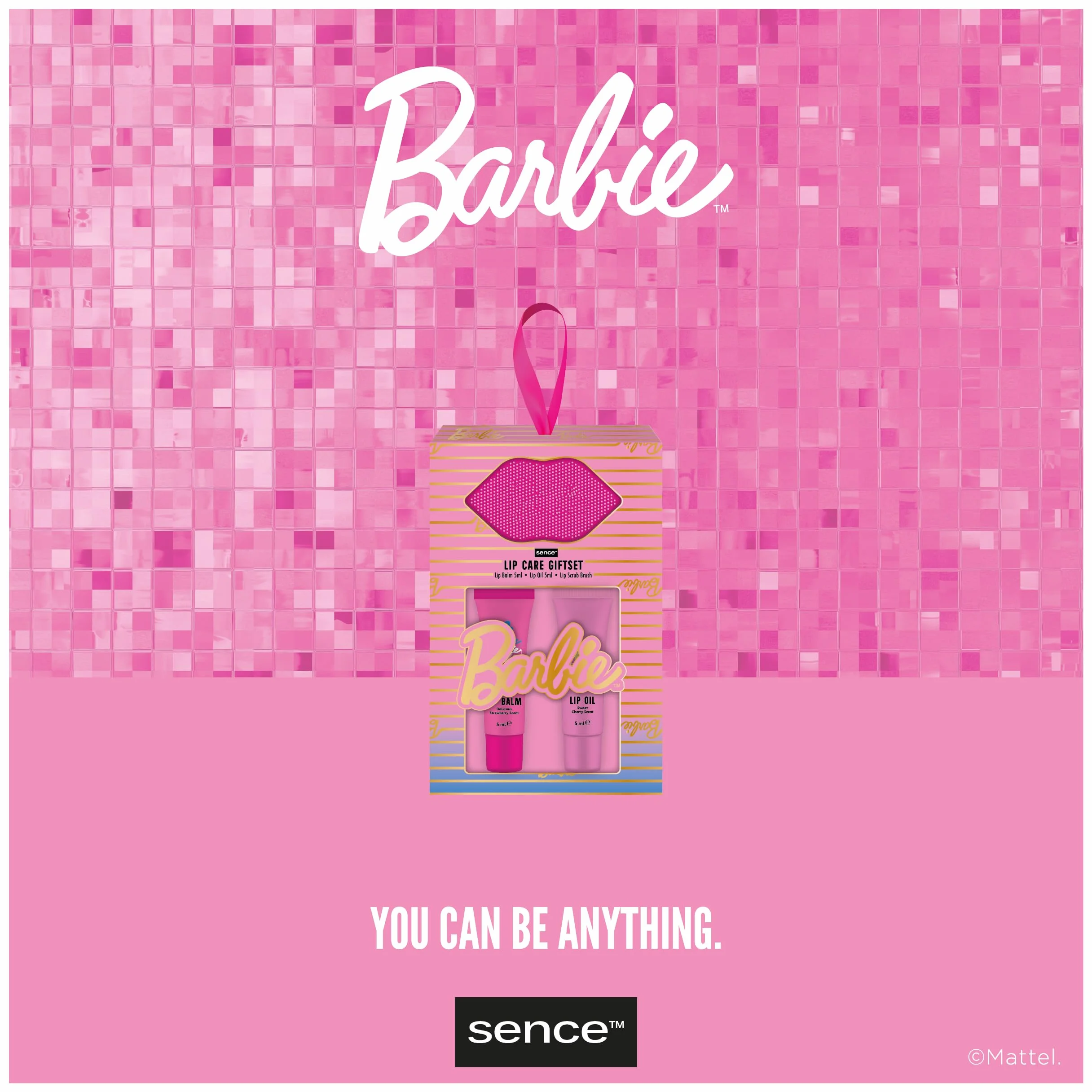 Barbie 3-częściowy zestaw do pielęgnacji ust