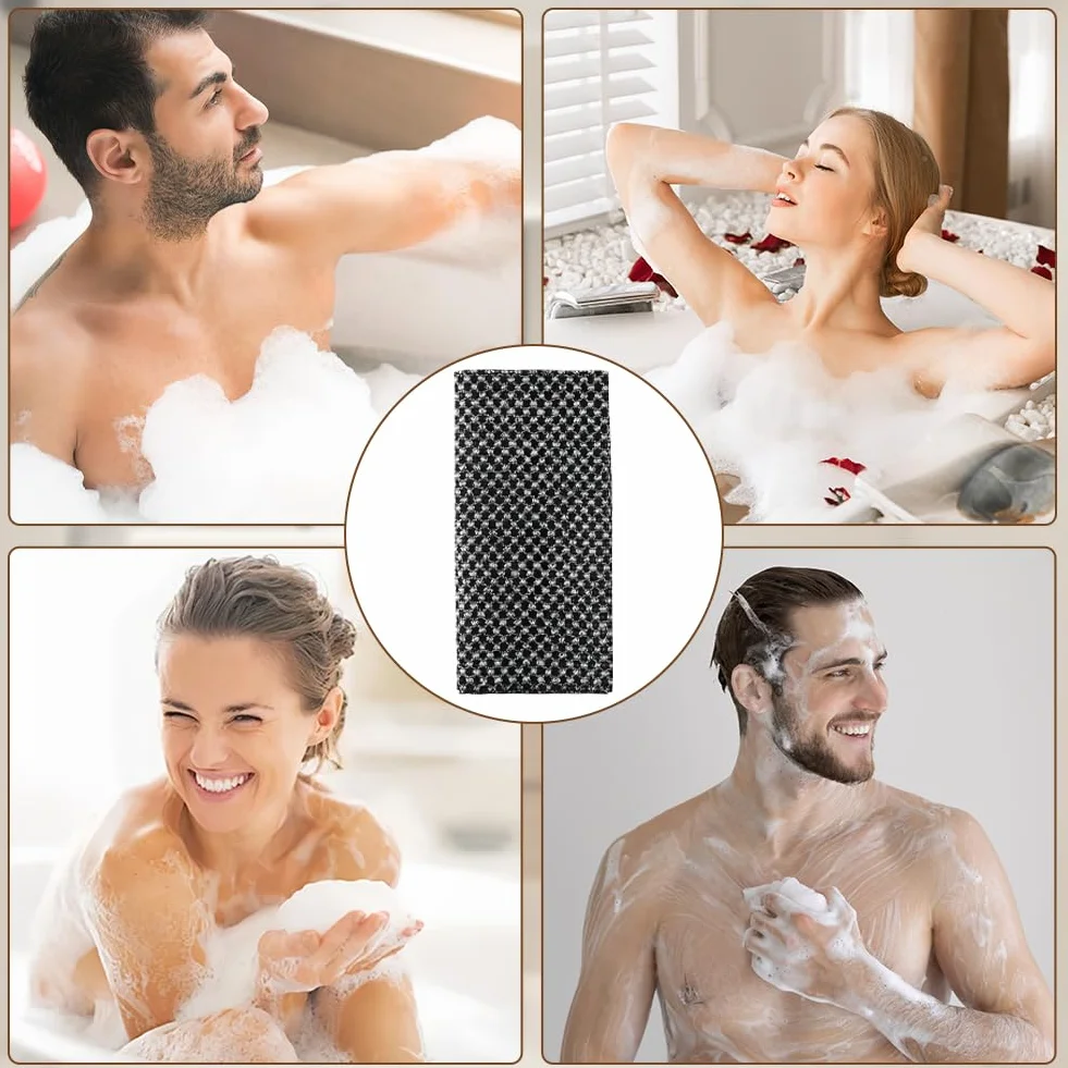 Flintronic Gąbka do kąpieli 100 cm, 2 sztuki, ultra miękka, głębokie czyszczenie