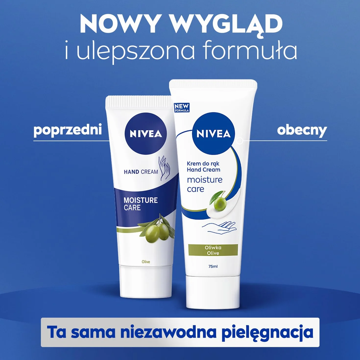 NIVEA Nawilżający krem do rąk z ekstraktem z oliwek 75 ml