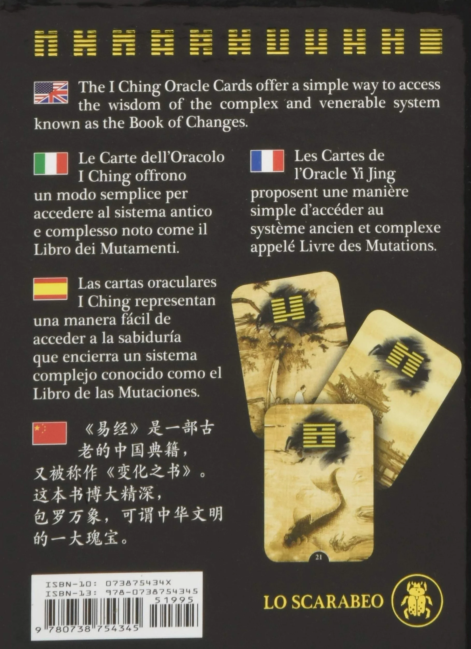 I-Ching. Oracle cards. Ediz. multilingue. Con 64 carte