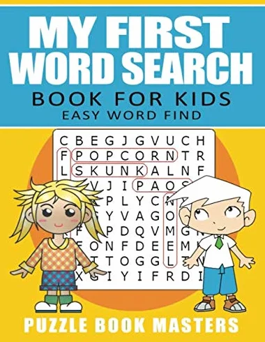 My First Word Search Book for Kids: Easy Word Find