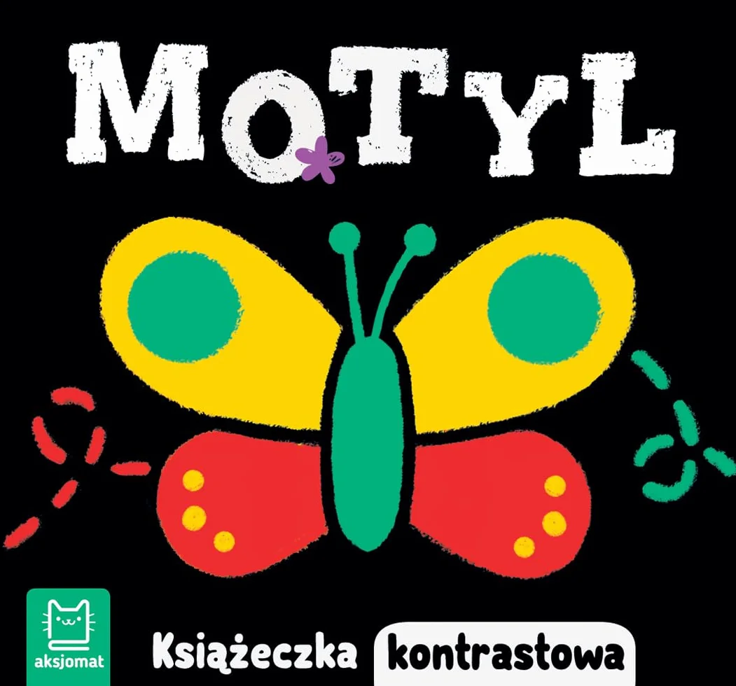 MOTYL. KSIĄŻECZKA KONTRASTOWA