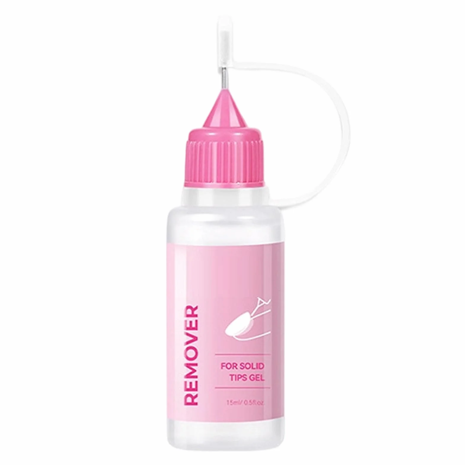 Nail Remover – 15ml Press on Glue Remover, Chip-Resistant Professional Dissolver Gel, Easy to Use Manicure Tool, Youth Friendly Nail Repair Accessory for Bridal Travel Home