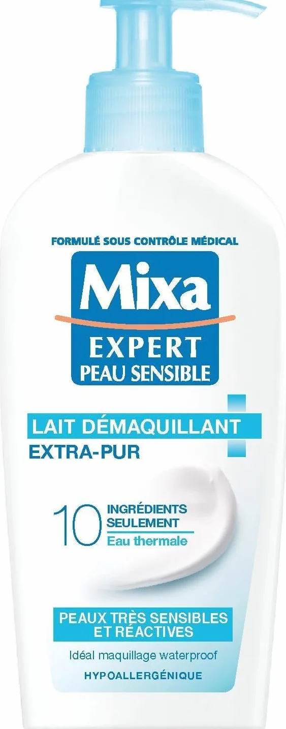 Mixa Expert Skin Sensible mleczko oczyszczające 200 ml