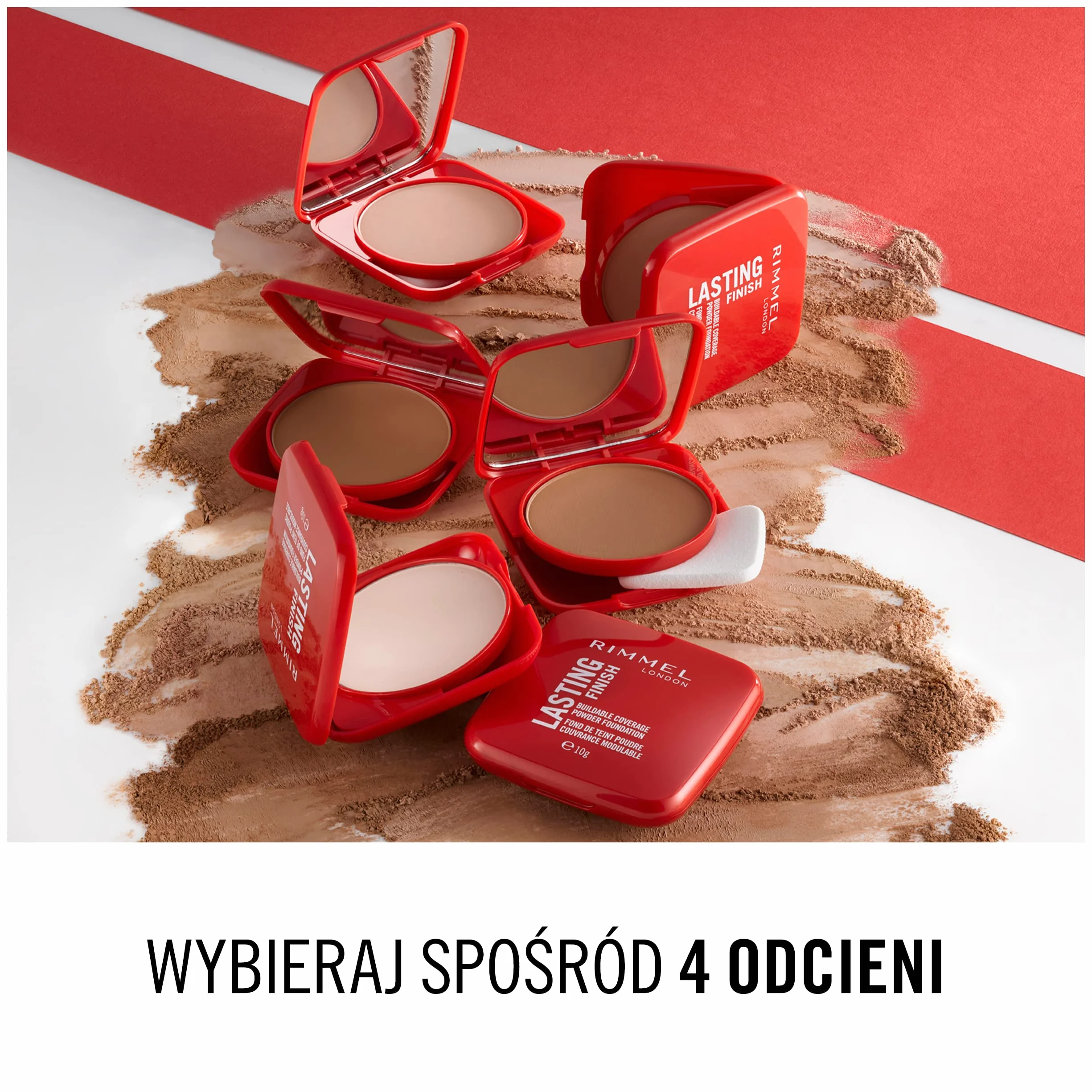 Rimmel Lasting Finish Compact Foundation matujący podkład do twarzy nr 003 Sesame, 10 g