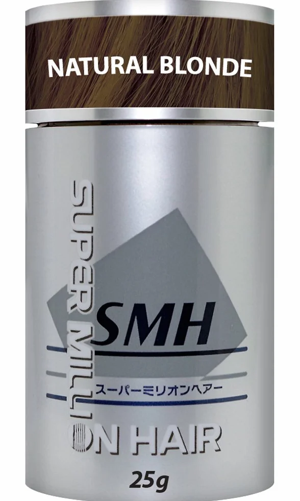 Super Million Hair - 1 x 25 g włókna do budowy włosów - nr 45 średni blond