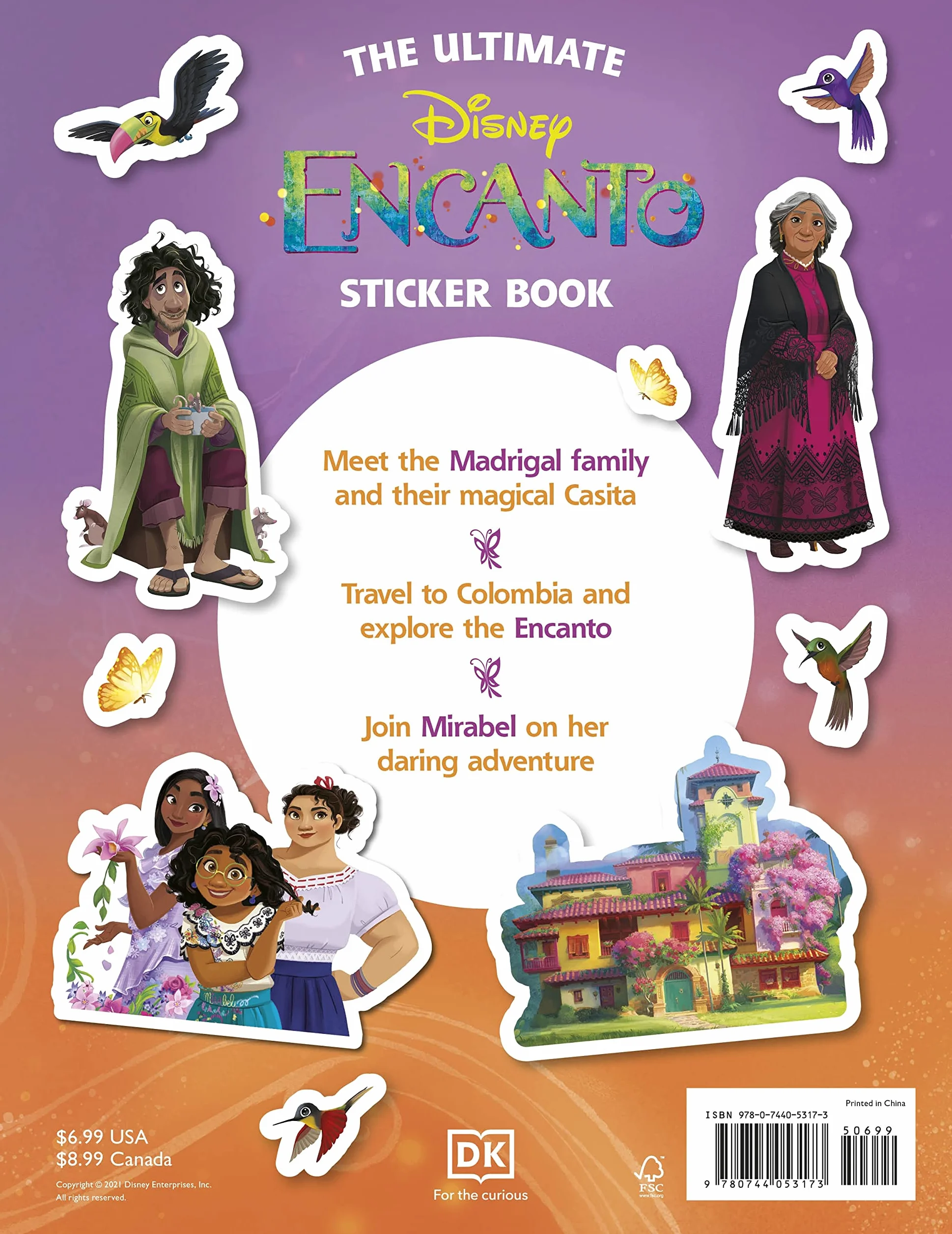 Disney Encanto The Ultimate Sticker Book