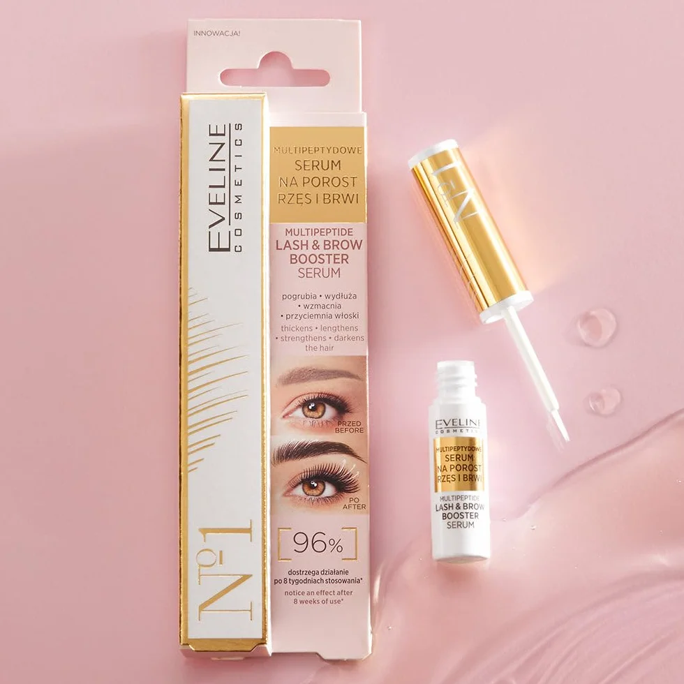 Eveline Cosmetics Serum multipeptydowe do wzrostu rzęs i brwi