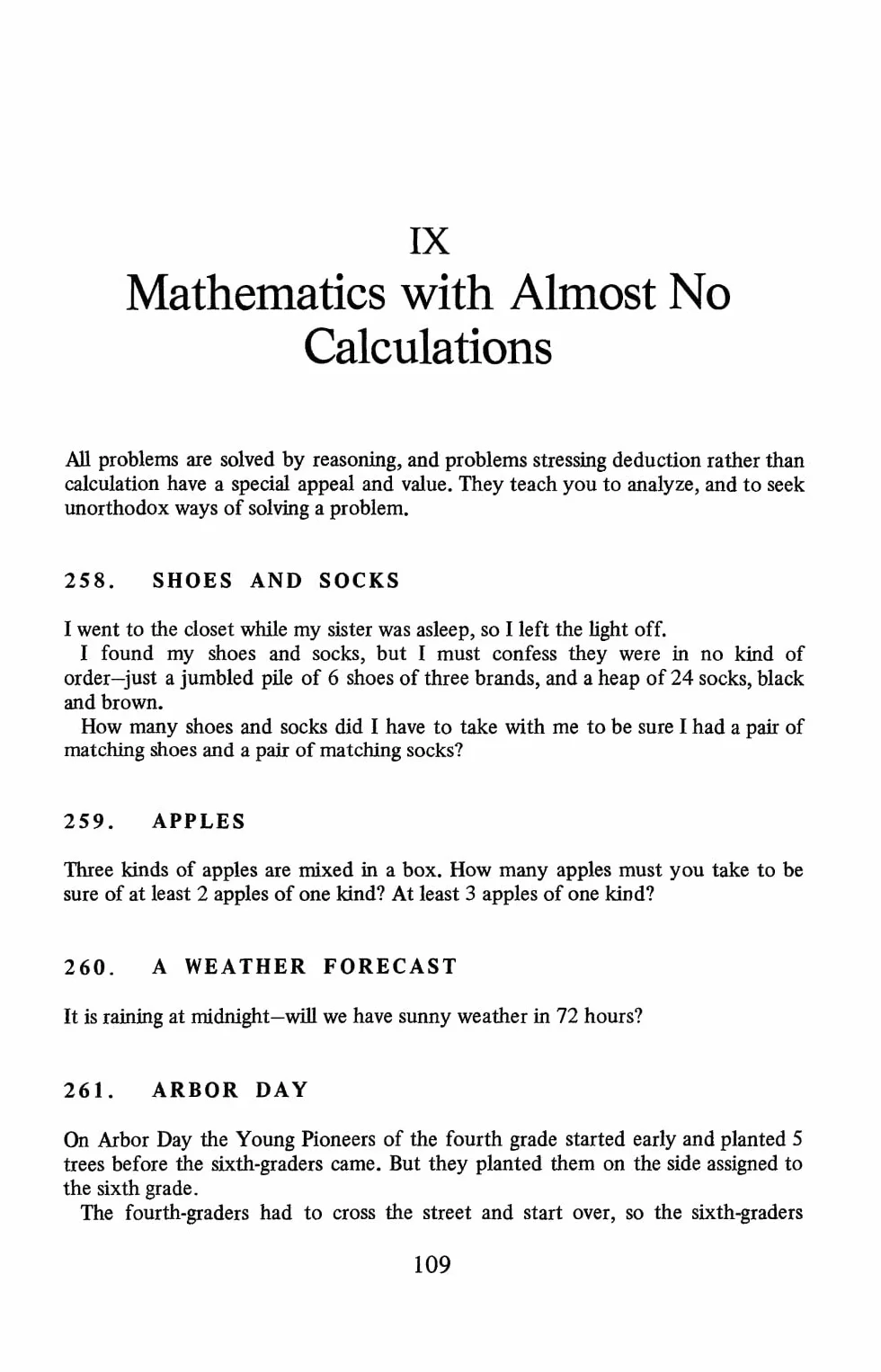 The Moscow Puzzles: 359 Mathematical Recreations
