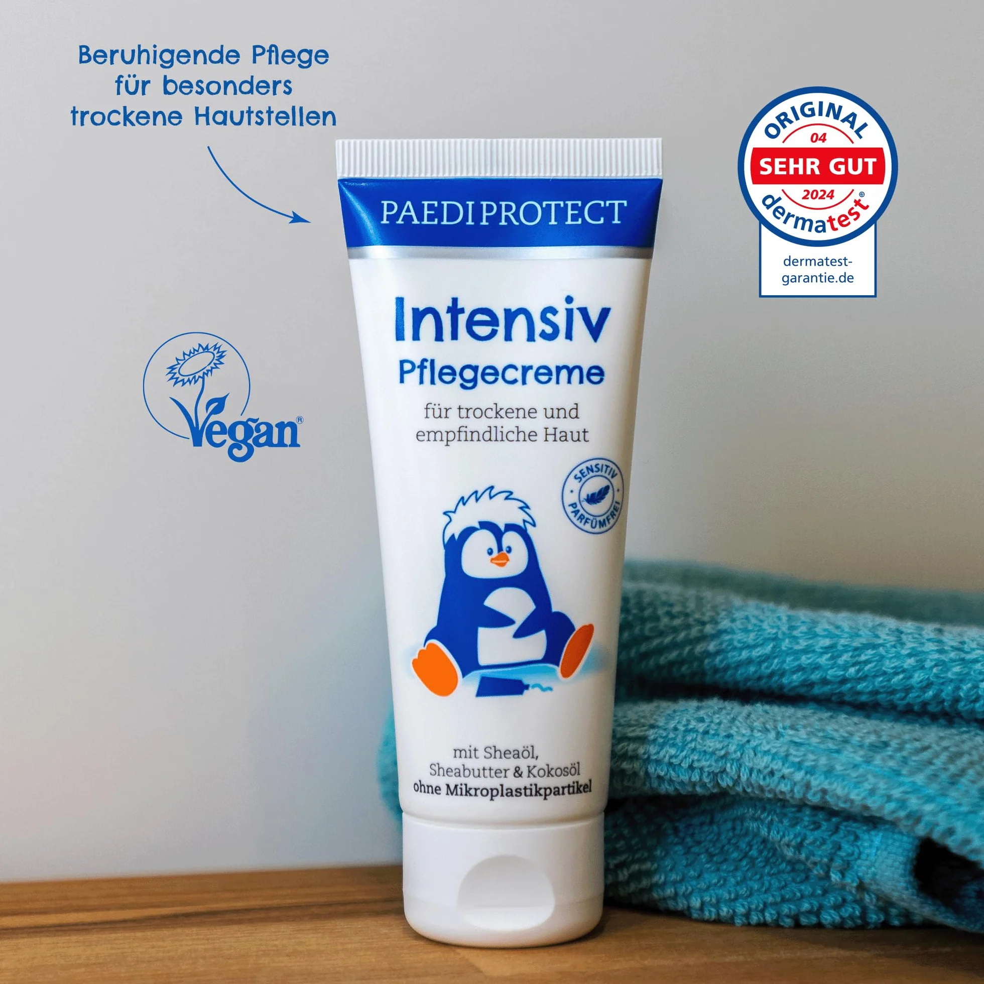 PAEDIPROTECT Intensywny krem pielęgnacyjny 75 ml nawilżający suchą skórę dla niemowląt