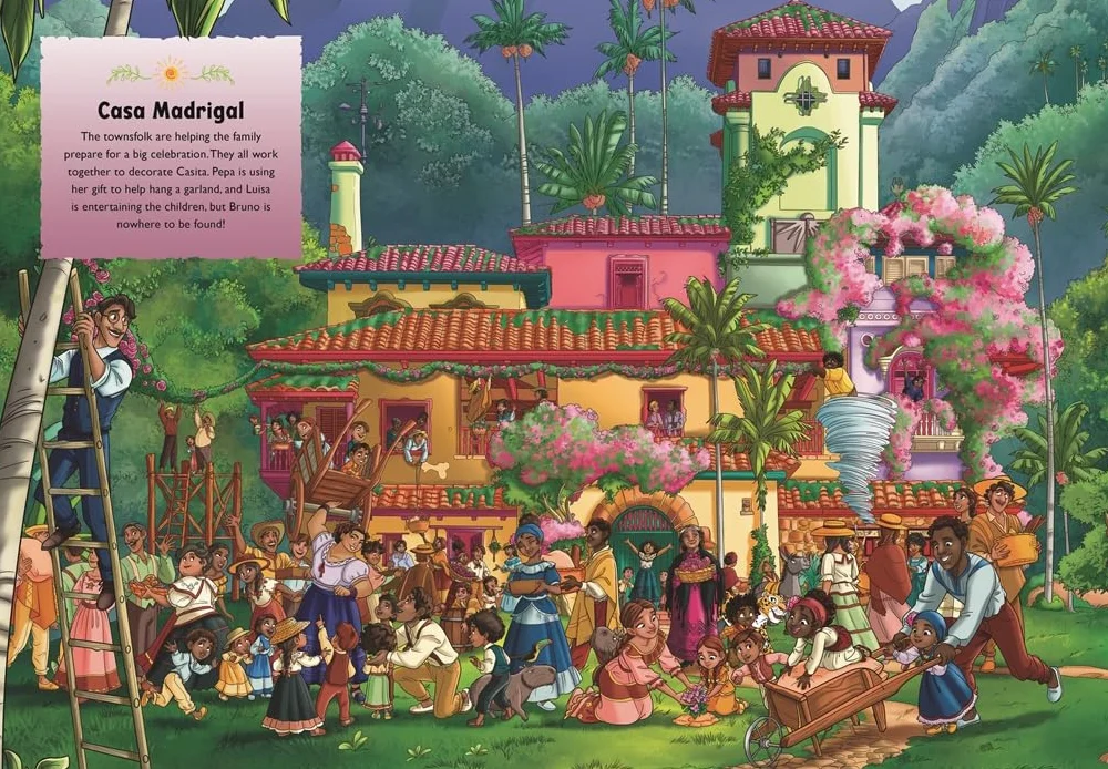 Where's Bruno?: A Disney Encanto Search and Find Activity Book