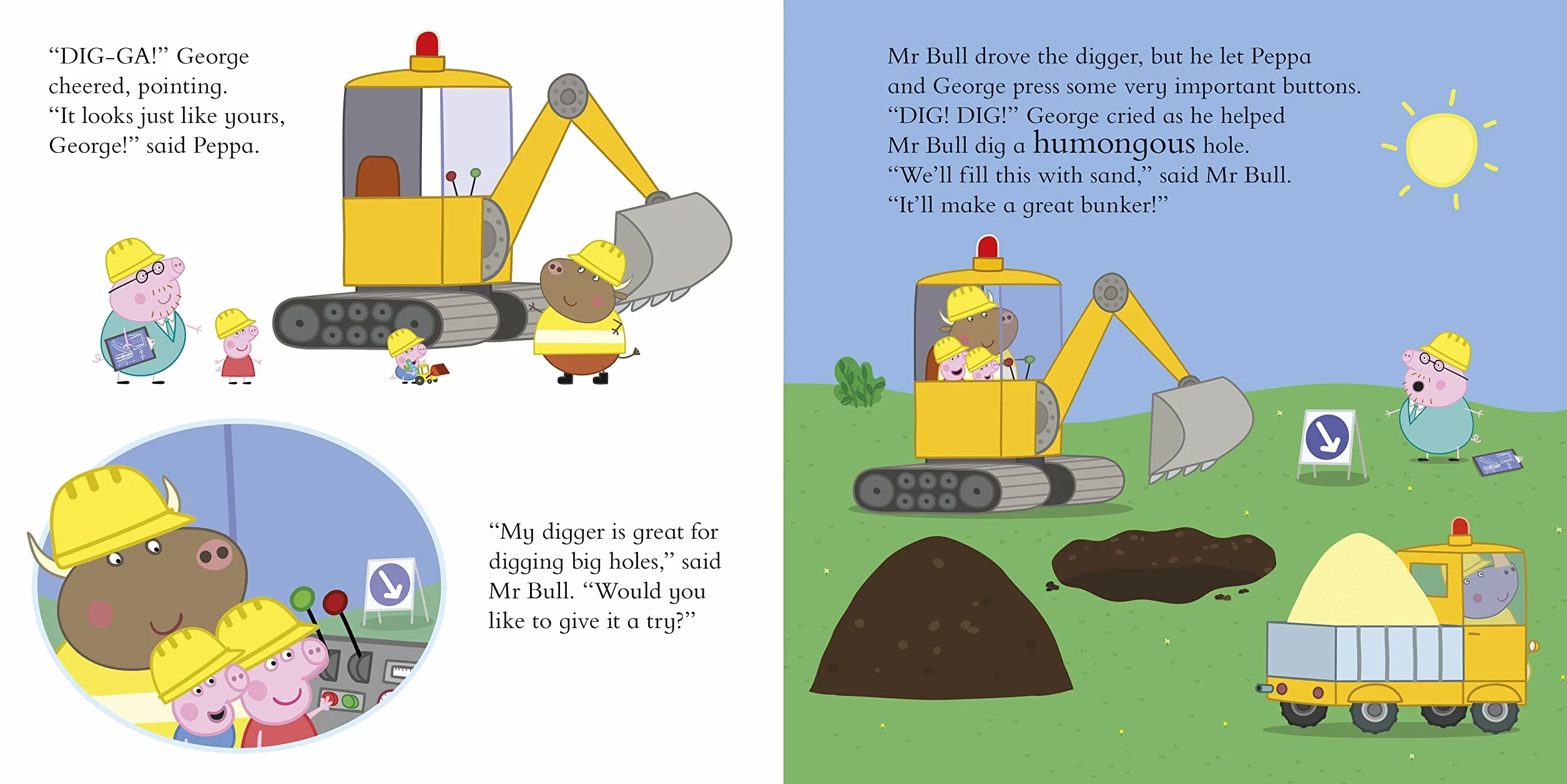 Peppa Pig Georges Digger