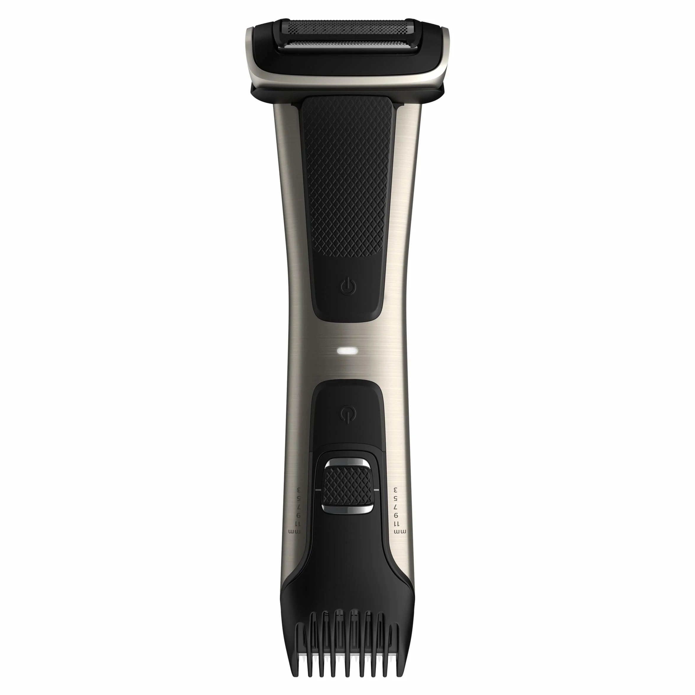 Philips Norelco BG7040/42 Philips Bodygroom 7000 maszynka do golenia z pudełkiem i zapasową głowicą 1.01 Pound Srebrna, 1 sztuka w opakowaniu]