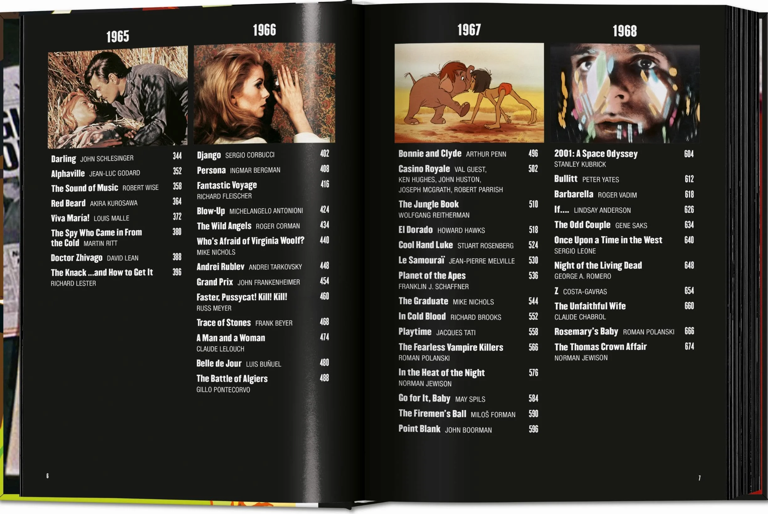 100 Movies of the 1960s