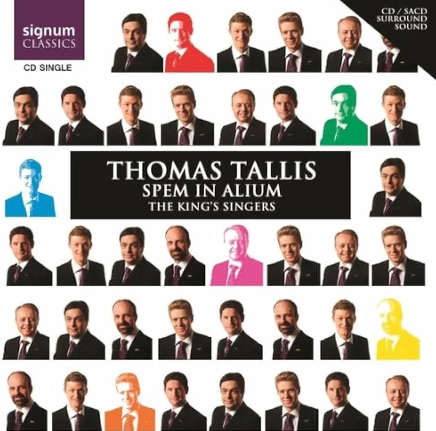 Spem In Alium The King's Singers SACD CD Hybrid