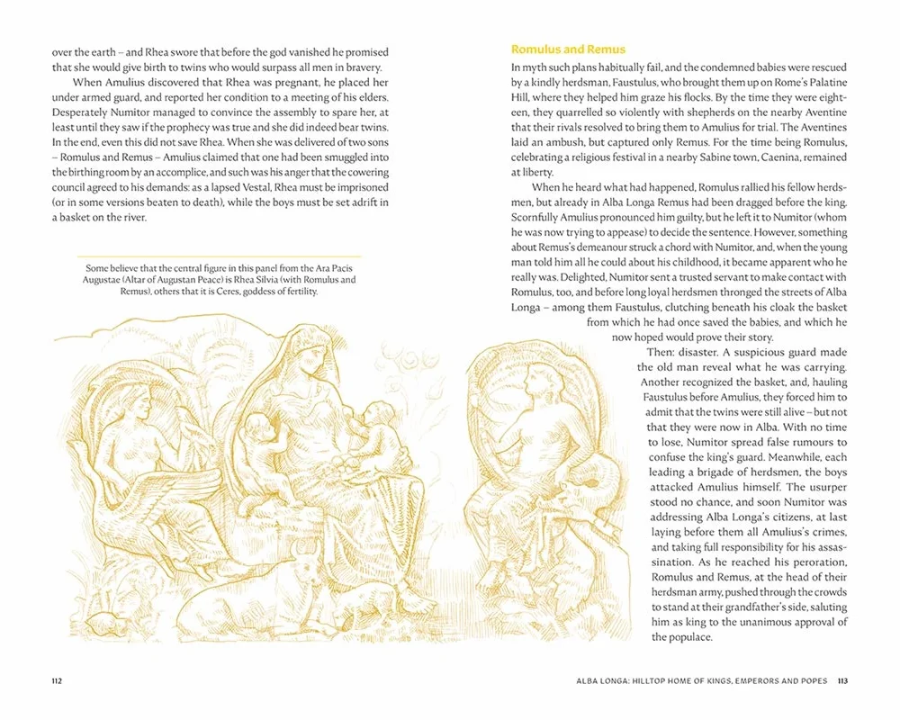 Roman Mythology: A Traveler's Guide from Troy to Tivoli