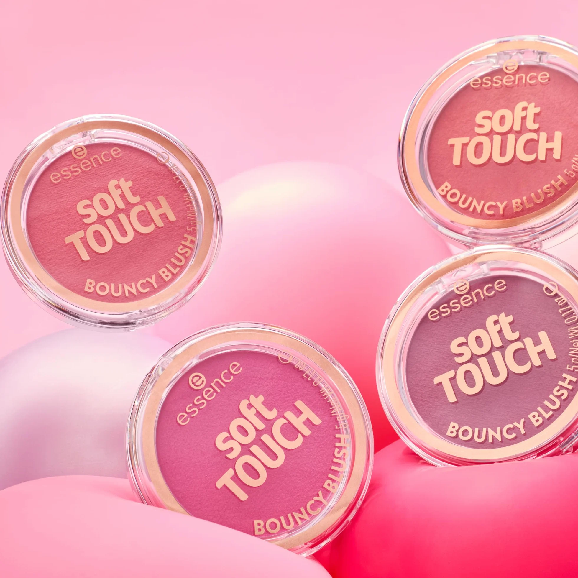 essence Róż do policzków soft TOUCH BOUNCY matowy 5g