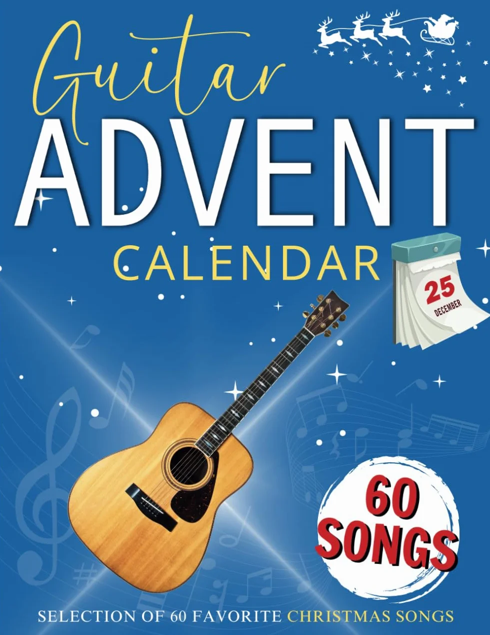 Guitar Advent Calendar: Selection of 60 Favorite Christmas Songs