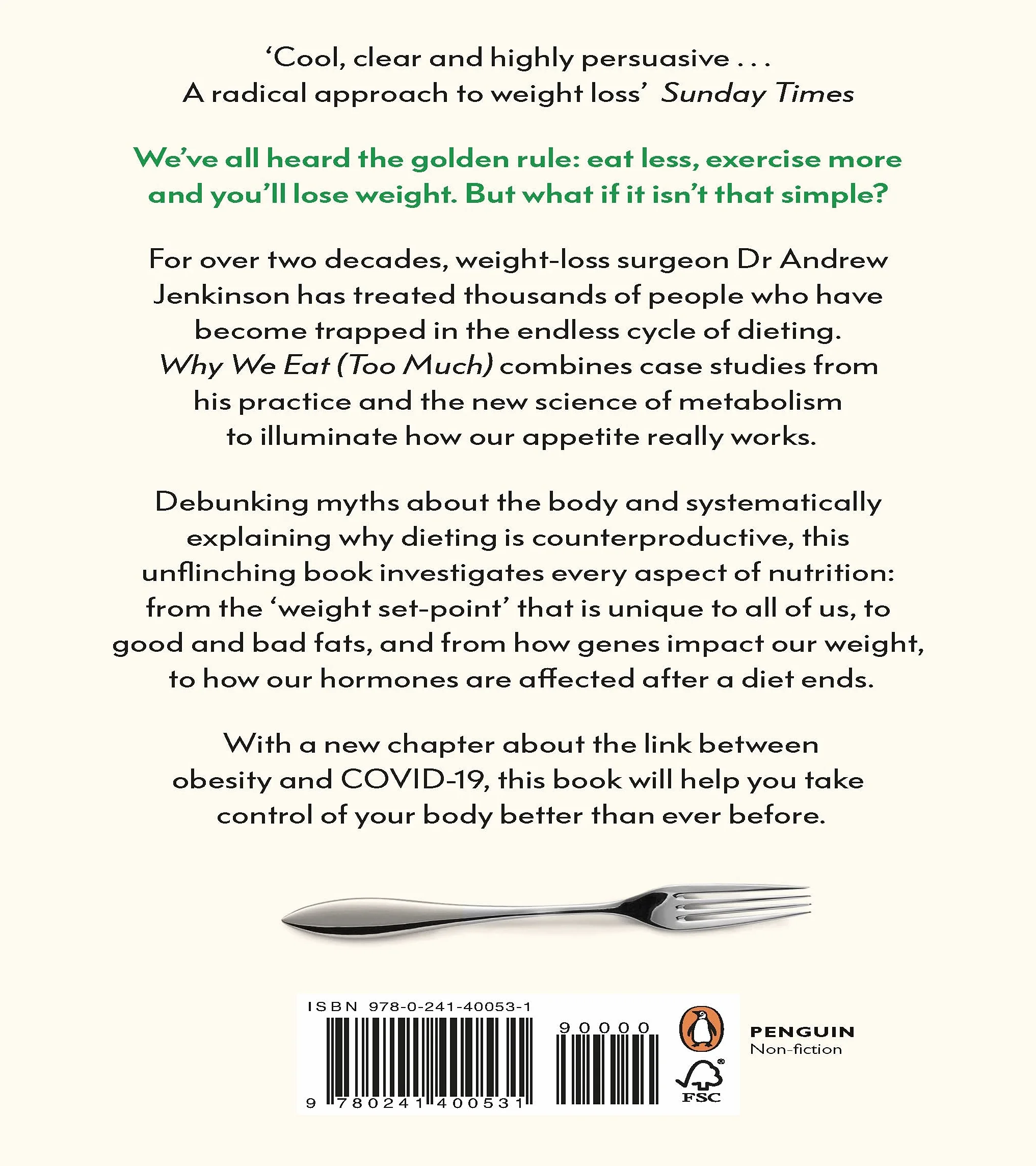 Why We Eat (Too Much): The New Science of Appetite