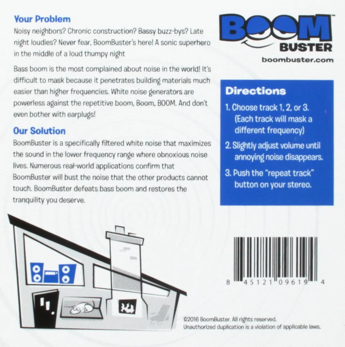 Boombuster: The Solution To Noise Pollution
