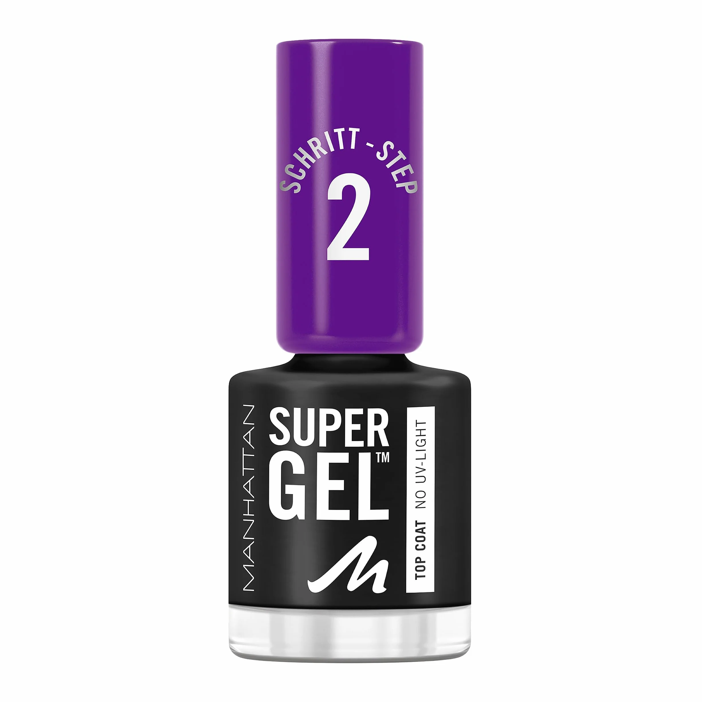 Manhattan Super Gel Top Coat Lakier do Paznokci Clear 12 ml