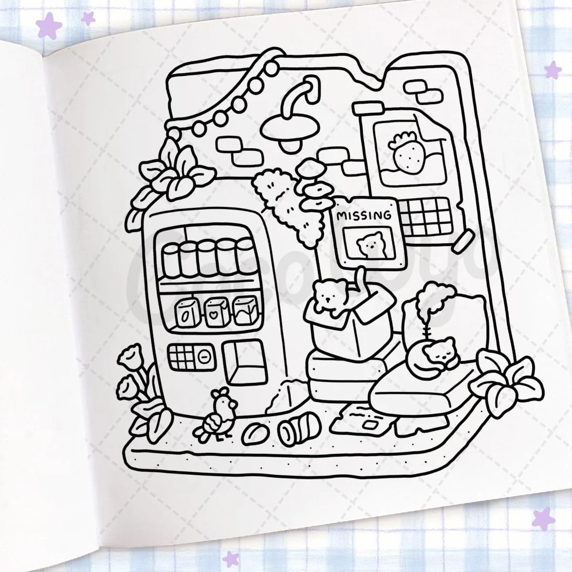 Cozy Corner: A Calm and Comforting Colouring Book
