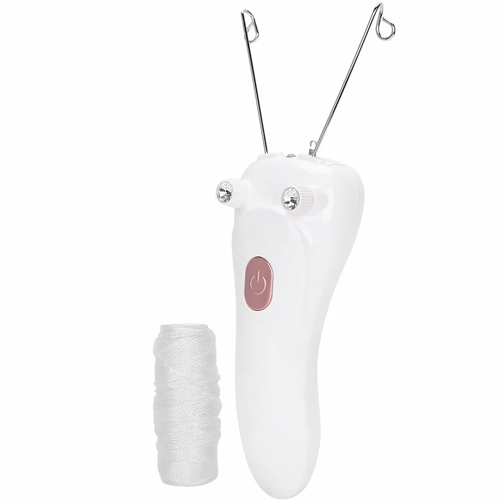 Elektryczny Depilator Nici, Depilator, ładowanie USB, Depilator Nici Bawełnianych (Różowy)