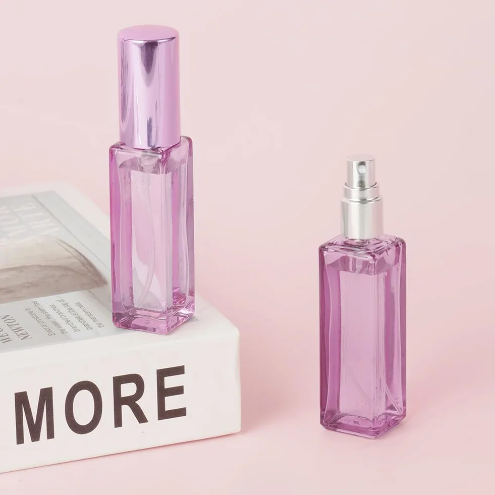 LOPHE Atomizer wielokrotnego napełniania 10 ml, przenośny, mini butelka do perfum