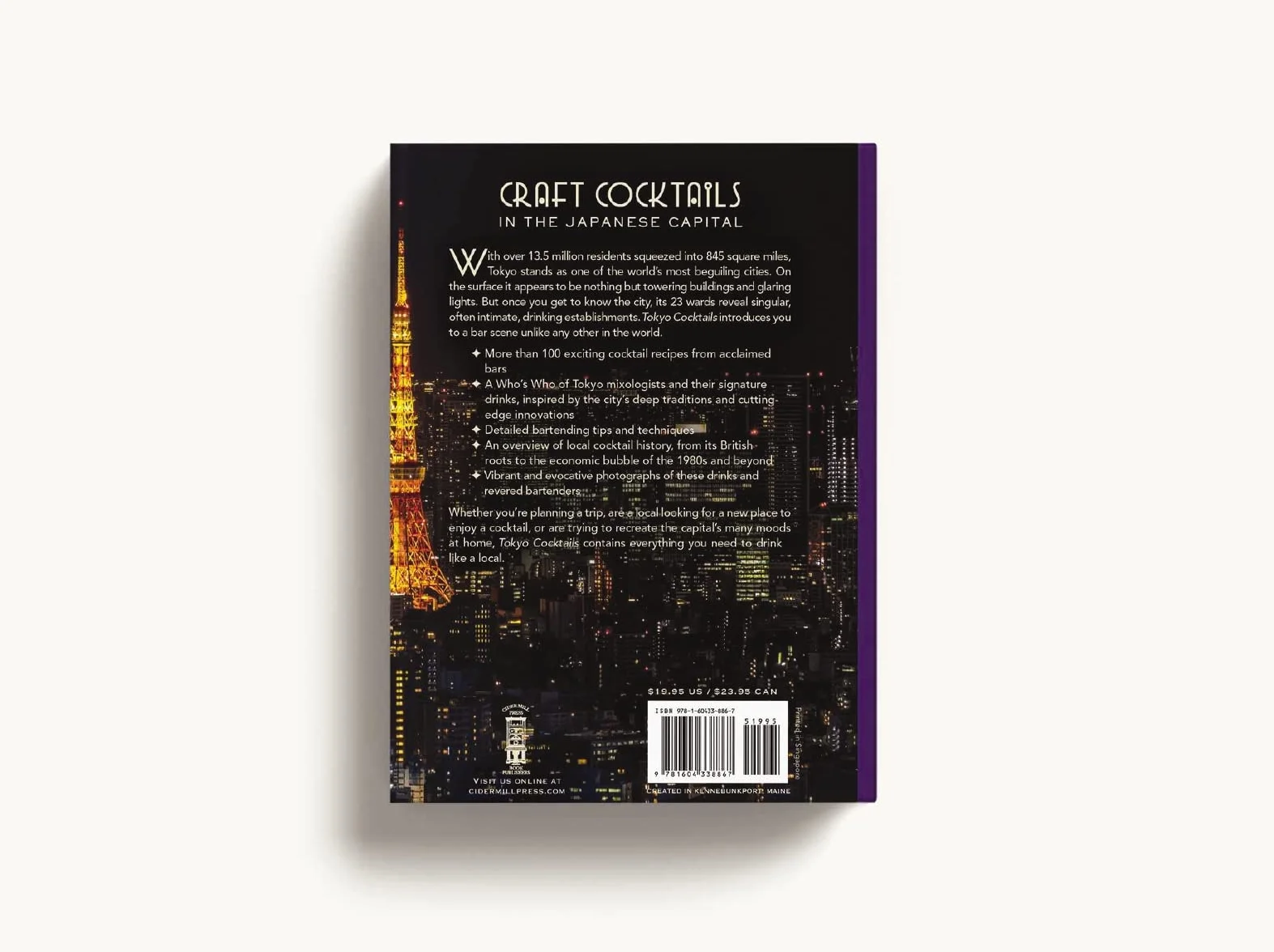 Tokyo Cocktails: An Elegant Collection of Over 100 Recipes Inspired by the Eastern Capital