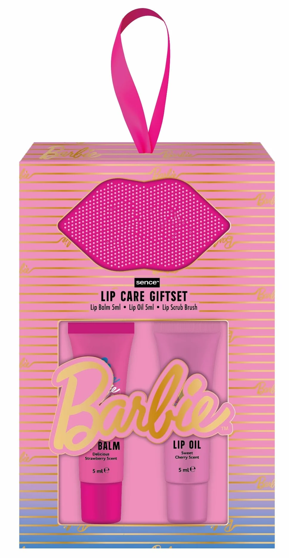 Barbie 3-częściowy zestaw do pielęgnacji ust