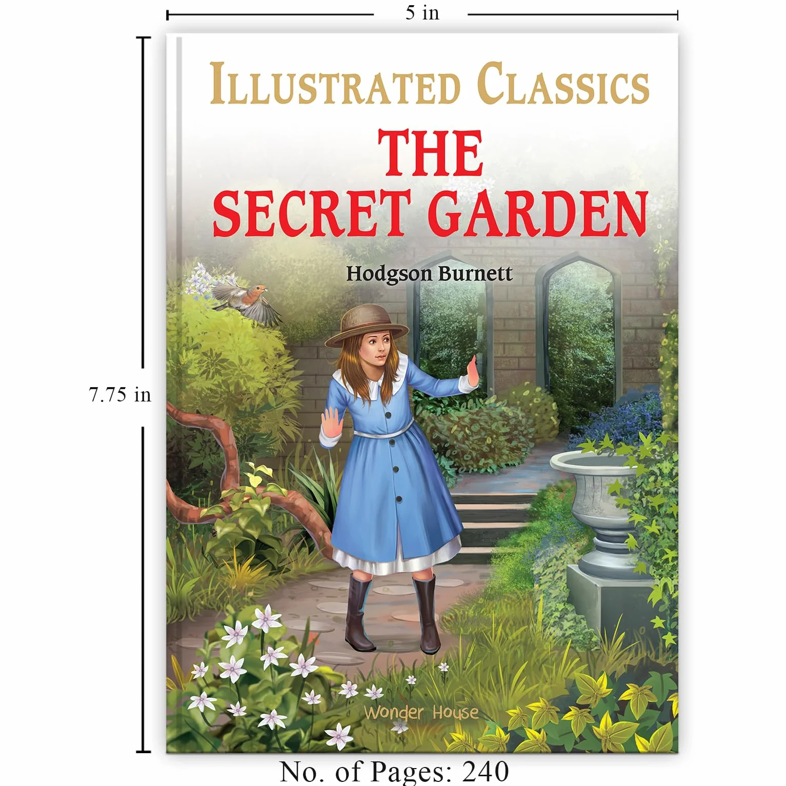 The Secret Garden (for Kids): Abridged and Illustrated