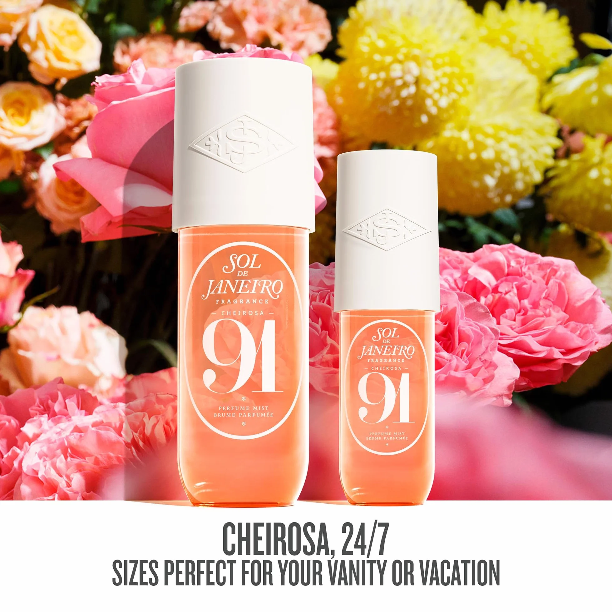Sol de Janeiro Cheirosa 91 Perfume Mist spray do ciała z marakują, karmelem miodowym i różą