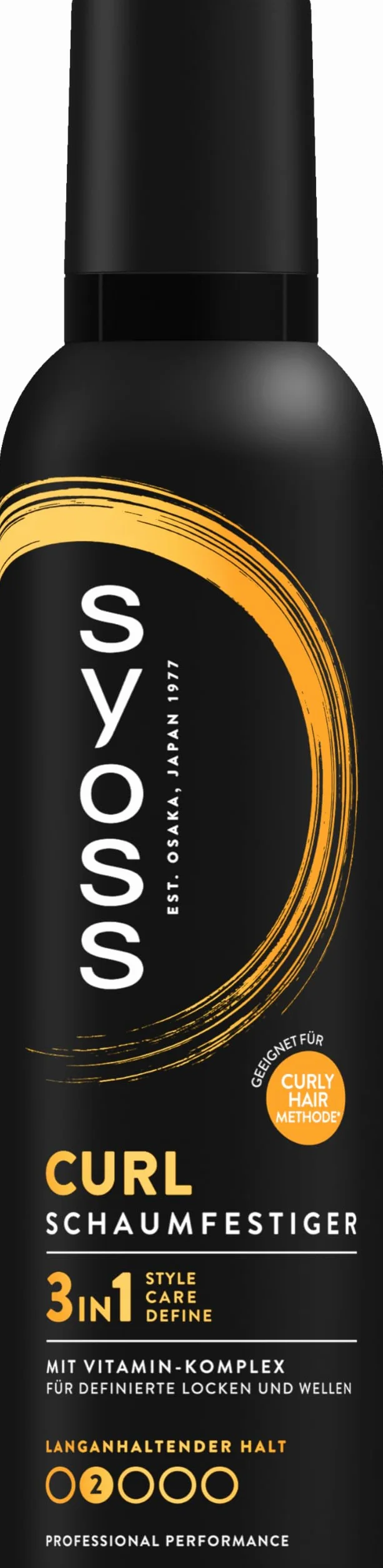 SYOSS Curl pianka do włosów (250 ml), mus do loków z formułą 3 w 1 dla idealnie zdefiniowanych loków i fal, pianka do loków z kompleksem witamin, pantenol i niacynamid dla wzmocnionej struktury włosów