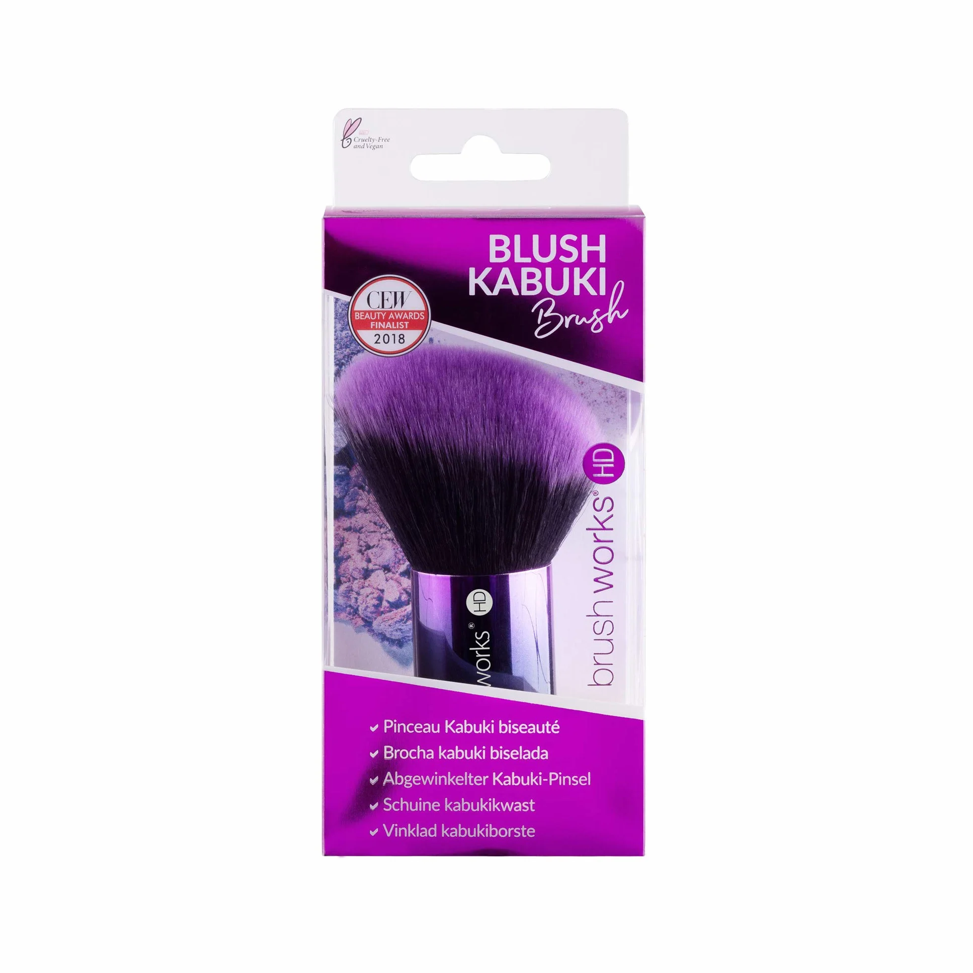 Brushworks Szczotka HD rumieniec kabuki