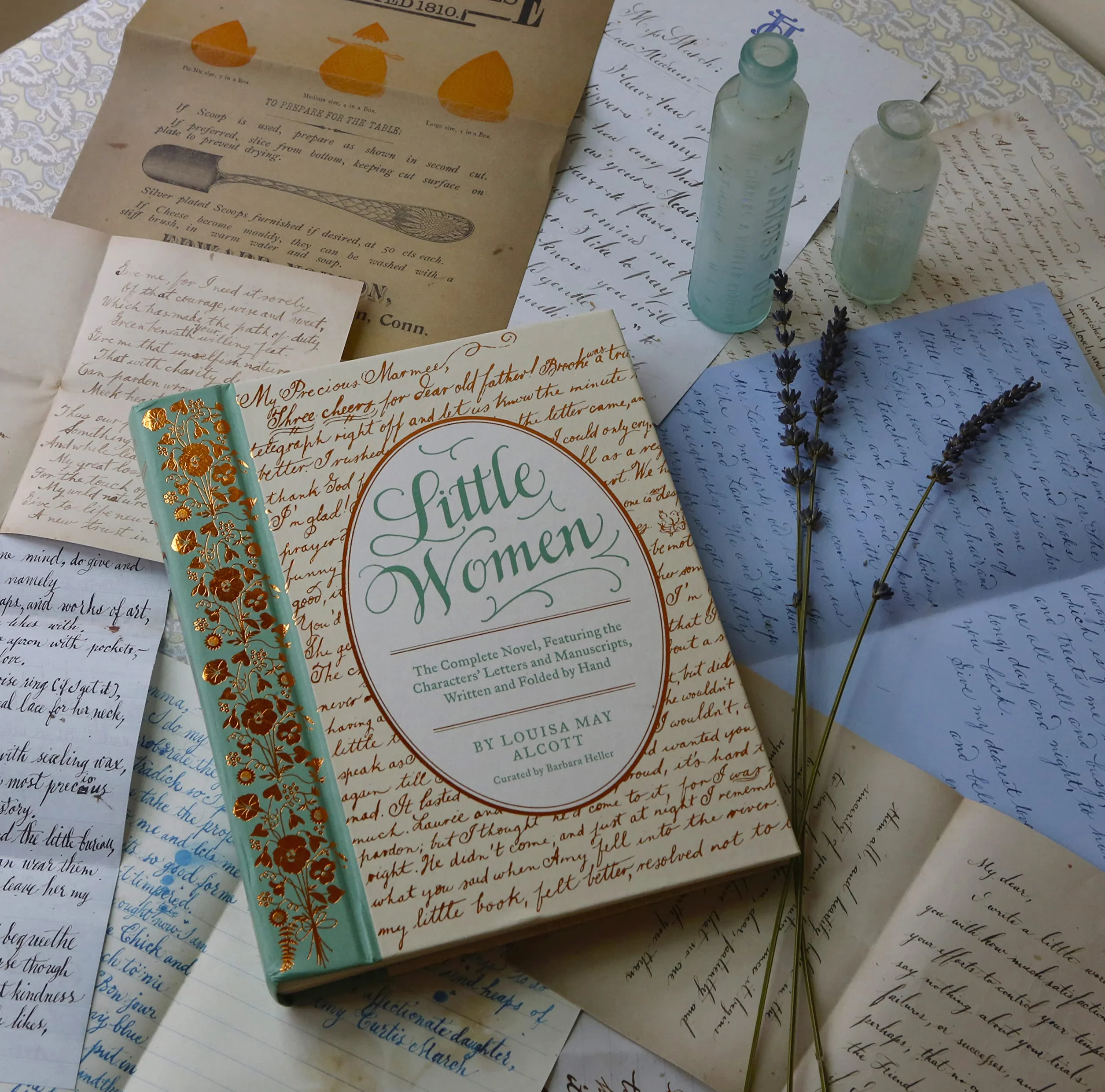 Little Women: The Complete Novel, Featuring the Characters' Letters and Manuscripts, Written and Folded by Hand