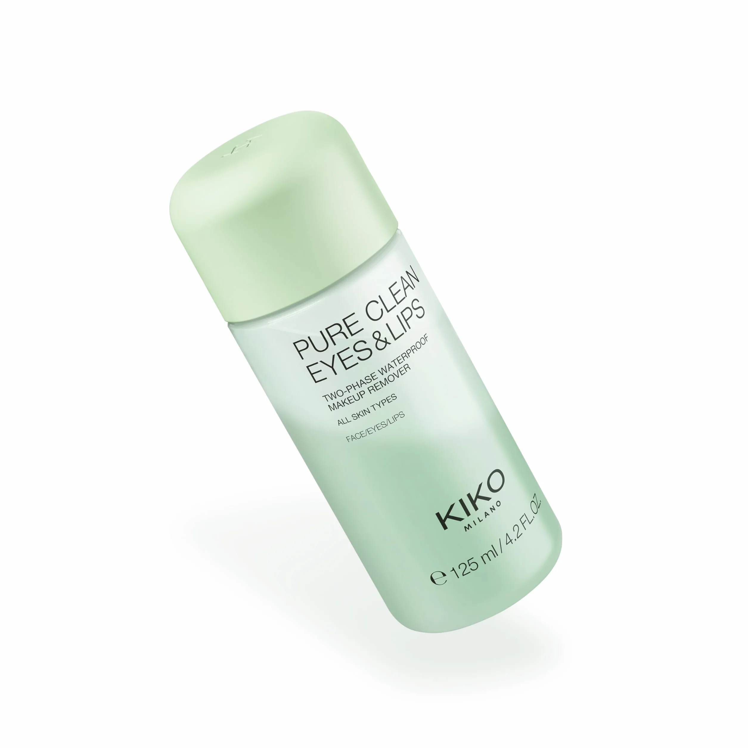 KIKO Milano Pure Clean Eyes&Lips, Dwufazowy Płyn Do Demakijażu Oczu I Ust