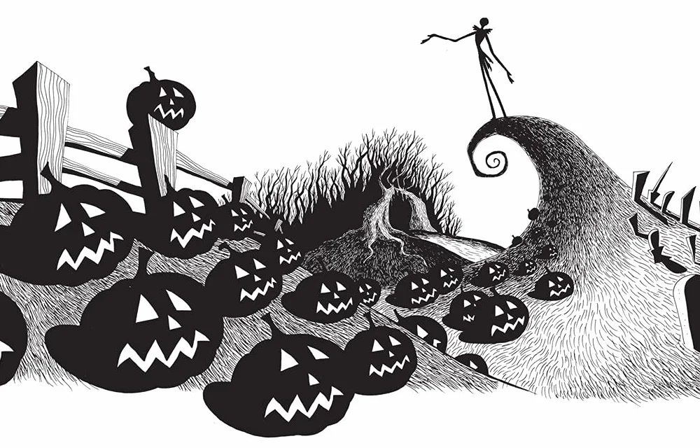 Disney Tim Burton's The Nightmare Before Christmas Colouring Book